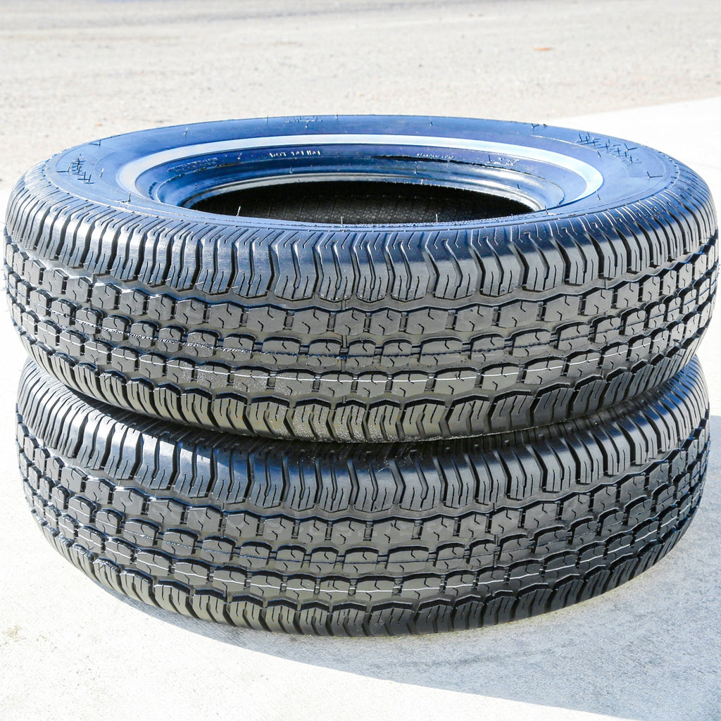 Pair of 2 (TWO) Tornel Classic 205/75R14 95S A/S All Season Tires Fits: 1999 Ford Ranger XLT, 1994-95 Toyota Pickup SR5