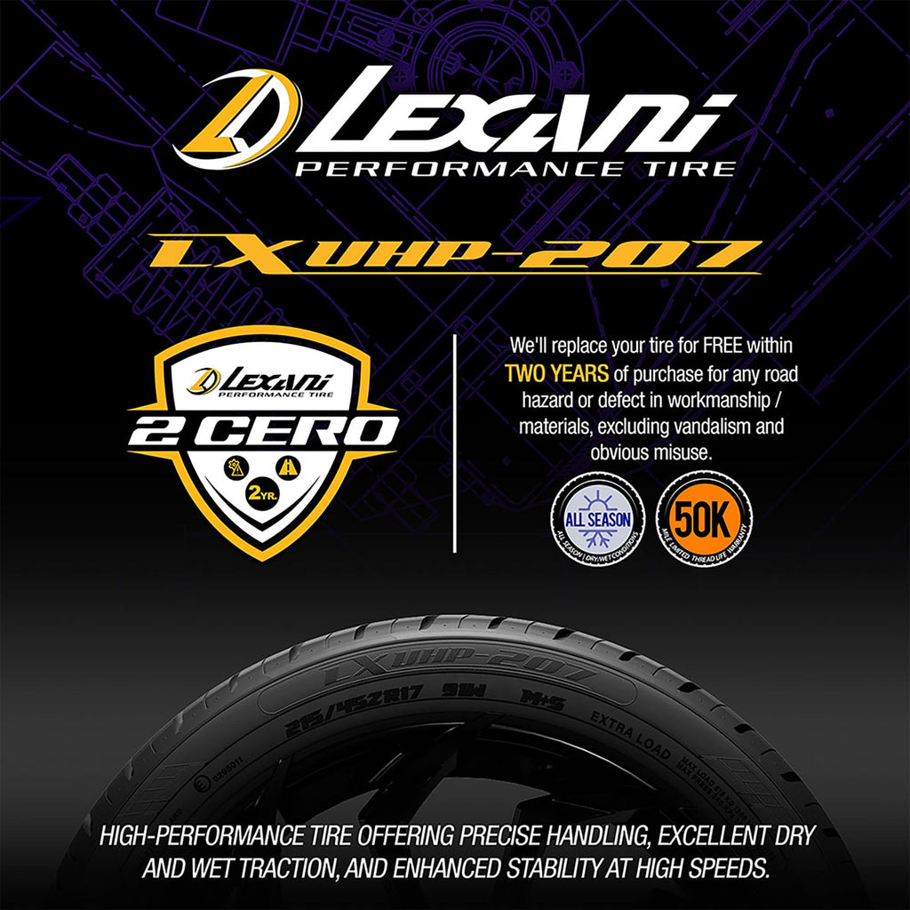 Lexani LXUHP-207 UHP All Season 255/45R18 99W Passenger Tire