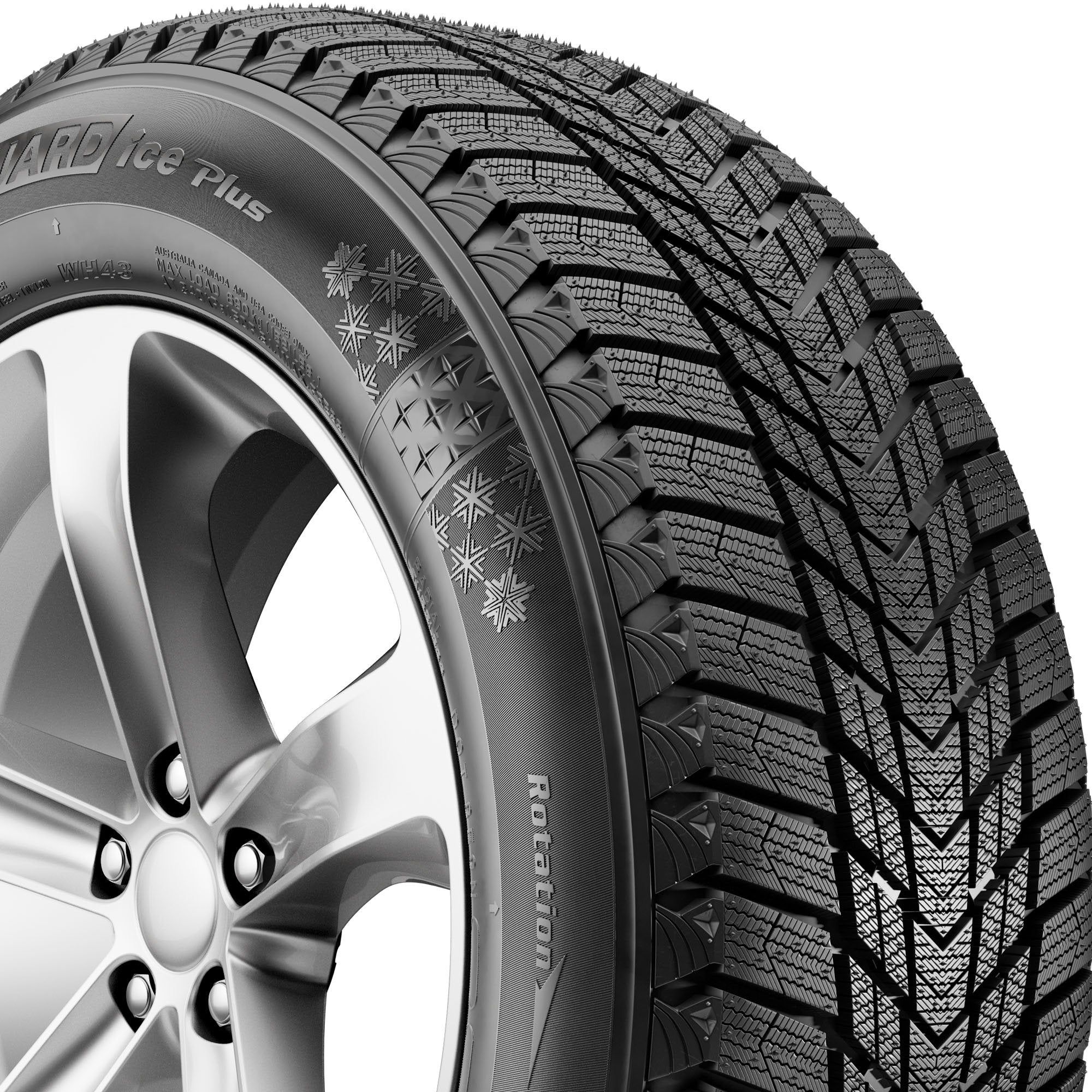 Nexen Winguard Ice Plus Winter 215/55R17 98T XL Passenger Tire