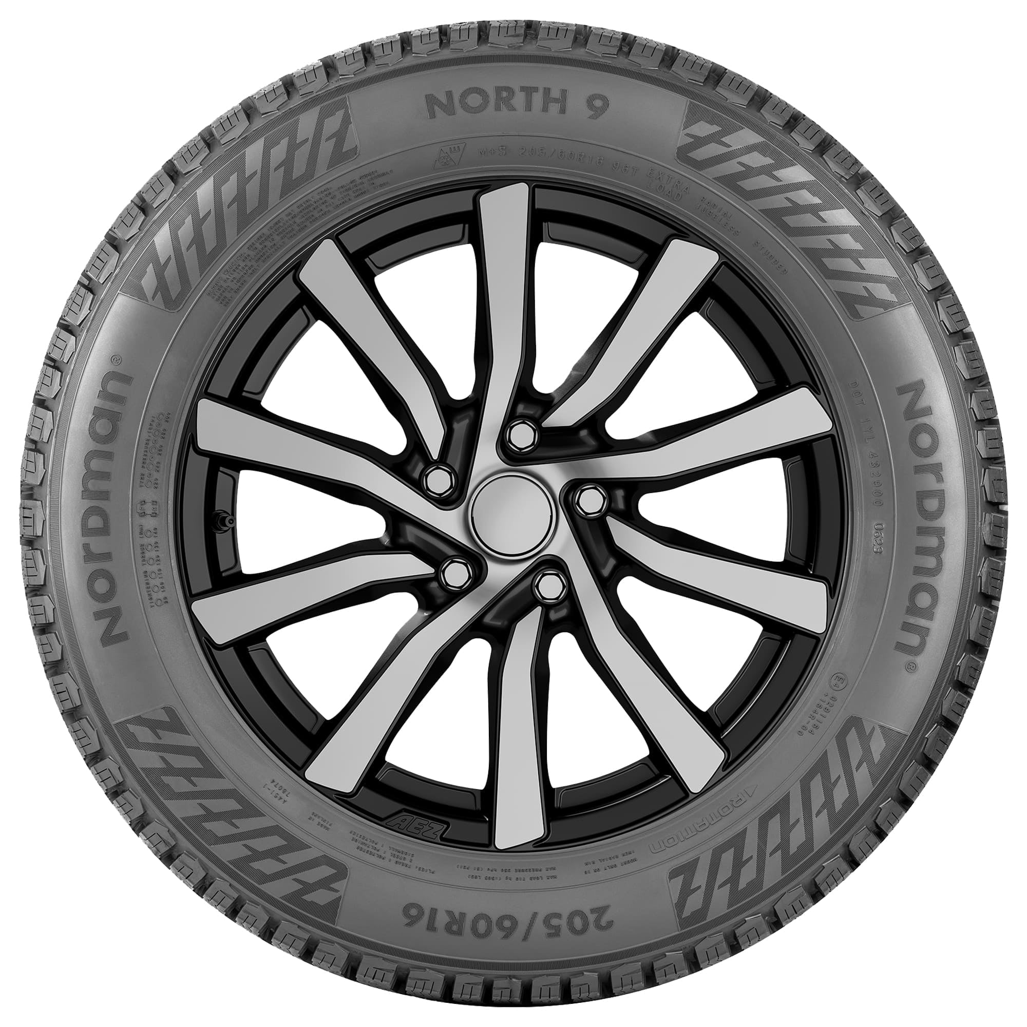 Nokian Nordman North 9 Winter 195/65R15 95T XL Passenger Tire