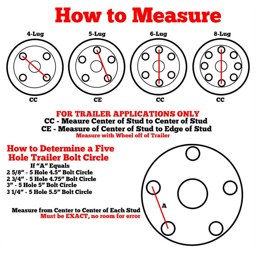 eCustomRim Trailer Tire On Rim ST205/75D14 205/75 14 in. LRC 5 Bolt Galvanized Spoke Wheel