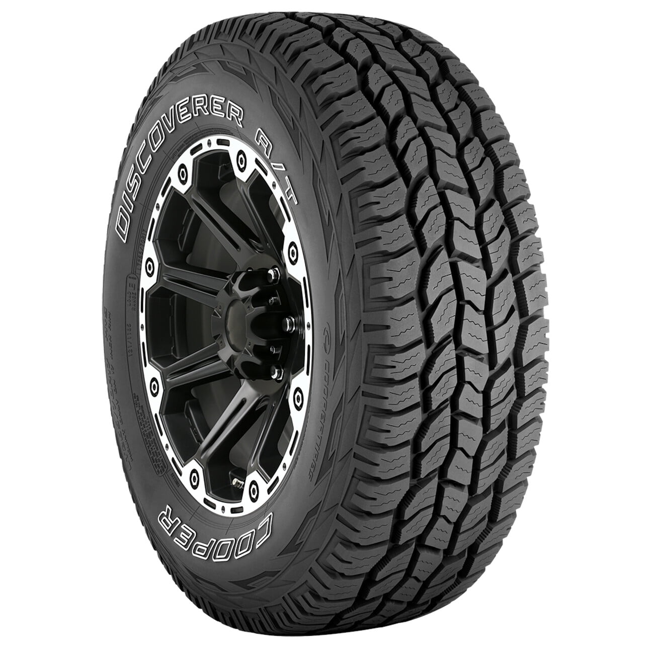 Cooper Tires Cooper Discoverer A/T All-Season 235/75R15 105T Tire Fits: 1995-99 Chevrolet Tahoe LT, 1999 Chevrolet Silverado 1500 Base