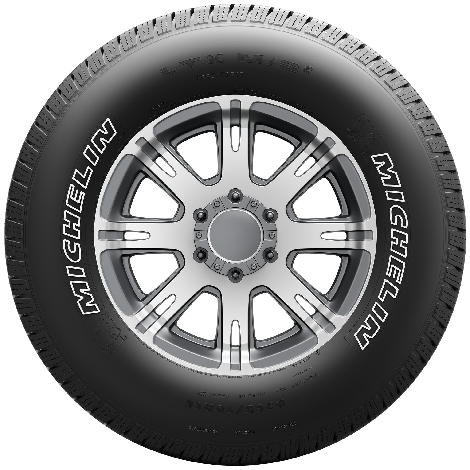 Michelin LTX M/S2 All-Season 275/55R20 113H Tire Fits: 2007-08 Toyota Tundra Limited, 2015 Ford F-150 Lariat