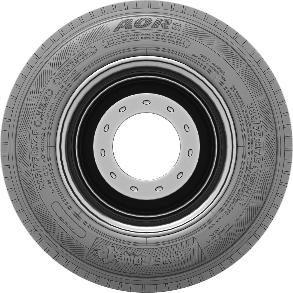 Armstrong Tires Armstrong AOR 215/75R17.5 135/133J J Commercial Tire