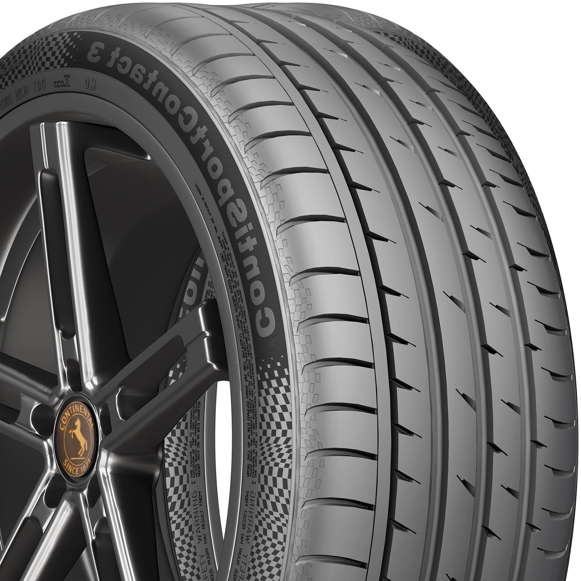 Continental ContiSportContact 3 UHP Summer 265/40R20 104Y XL Passenger Tire