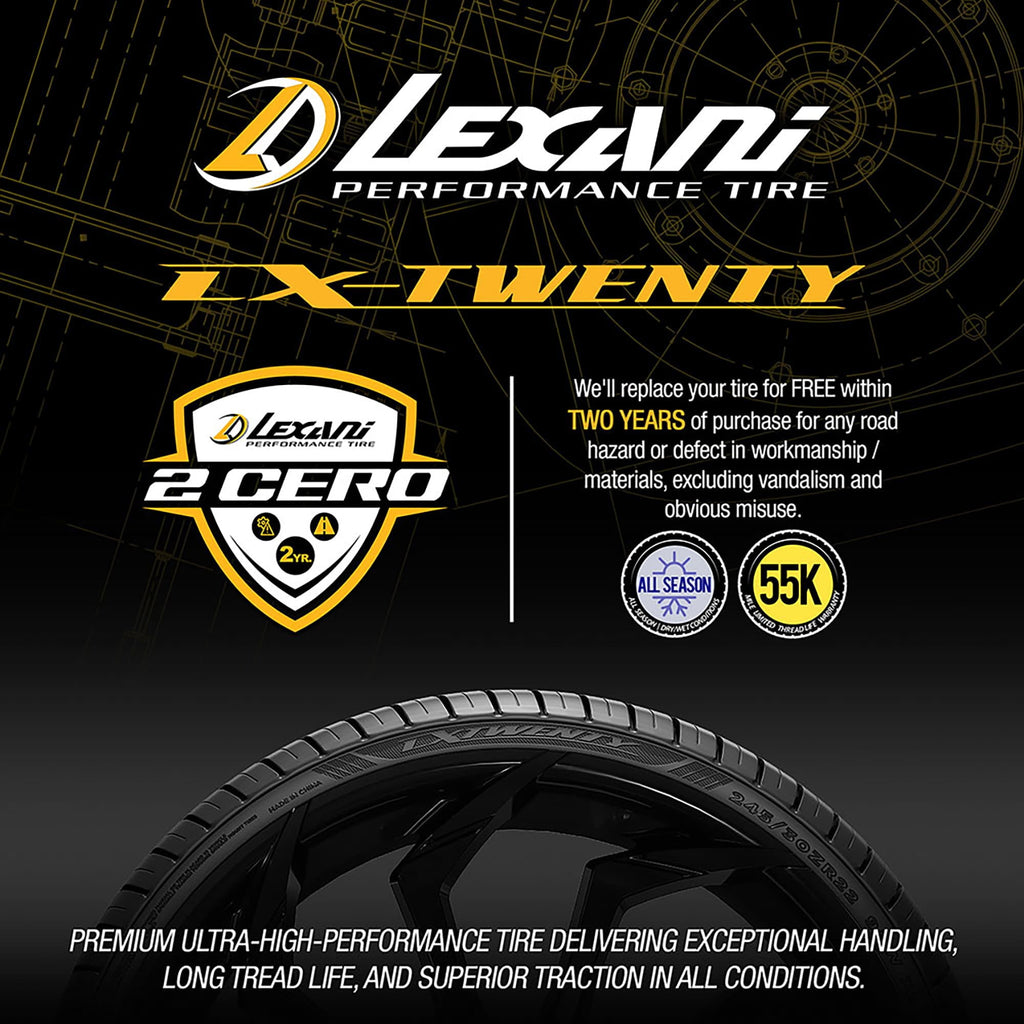 Lexani LX-Twenty Performance 255/40R20 101W Passenger Tire