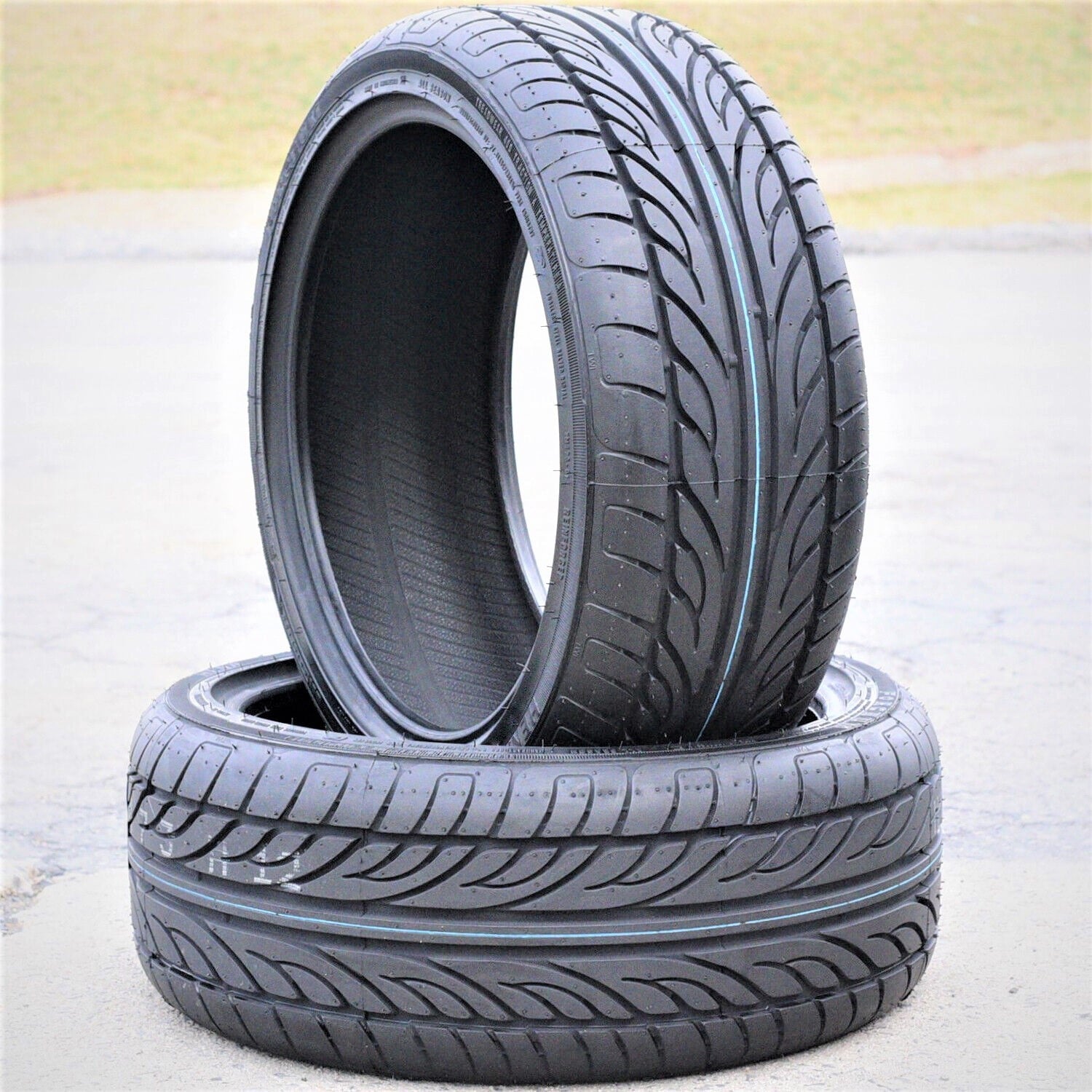Pair of 2 (TWO) Forceum Hena 235/45R17 ZR 97W XL A/S High Performance Tires Fits: 2004-06 Acura TL Base, 2007-08 Acura TL Type-S