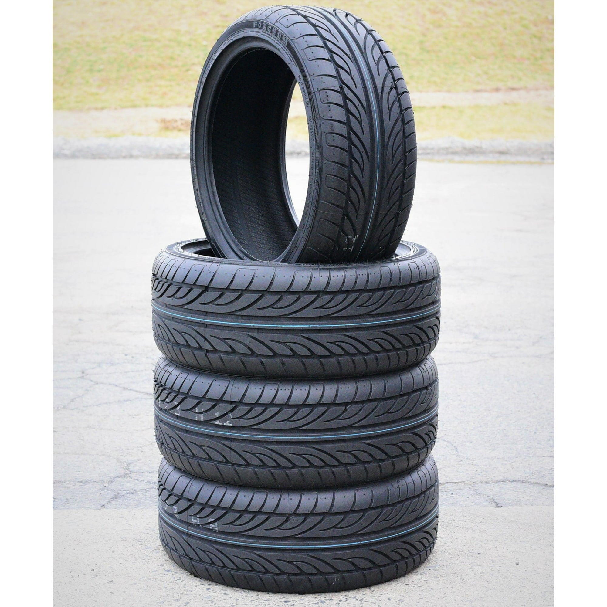 Pair of 2 (TWO) Forceum Hena 235/45R17 ZR 97W XL A/S High Performance Tires Fits: 2004-06 Acura TL Base, 2007-08 Acura TL Type-S