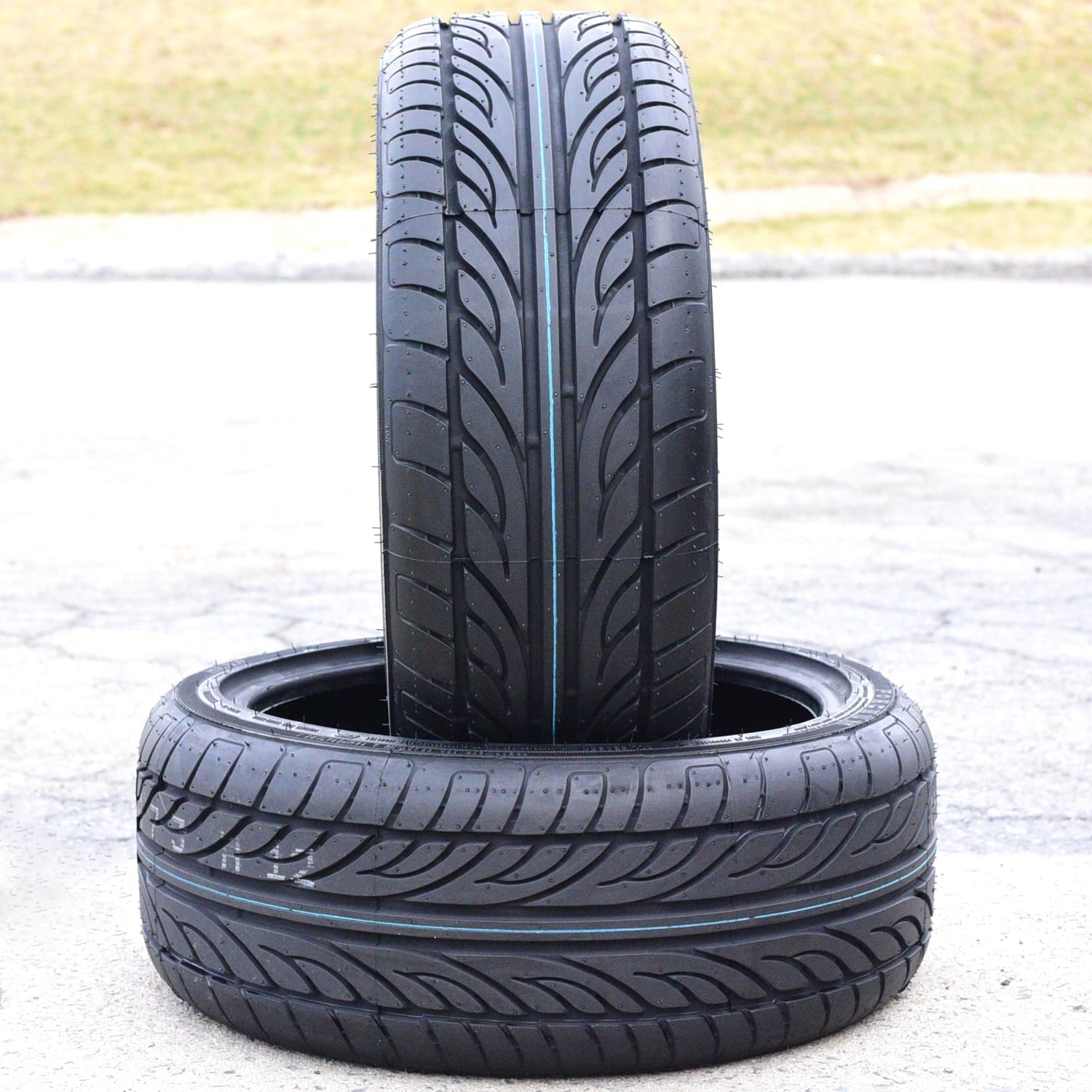 Pair of 2 (TWO) Forceum Hena 235/45R17 ZR 97W XL A/S High Performance Tires Fits: 2004-06 Acura TL Base, 2007-08 Acura TL Type-S