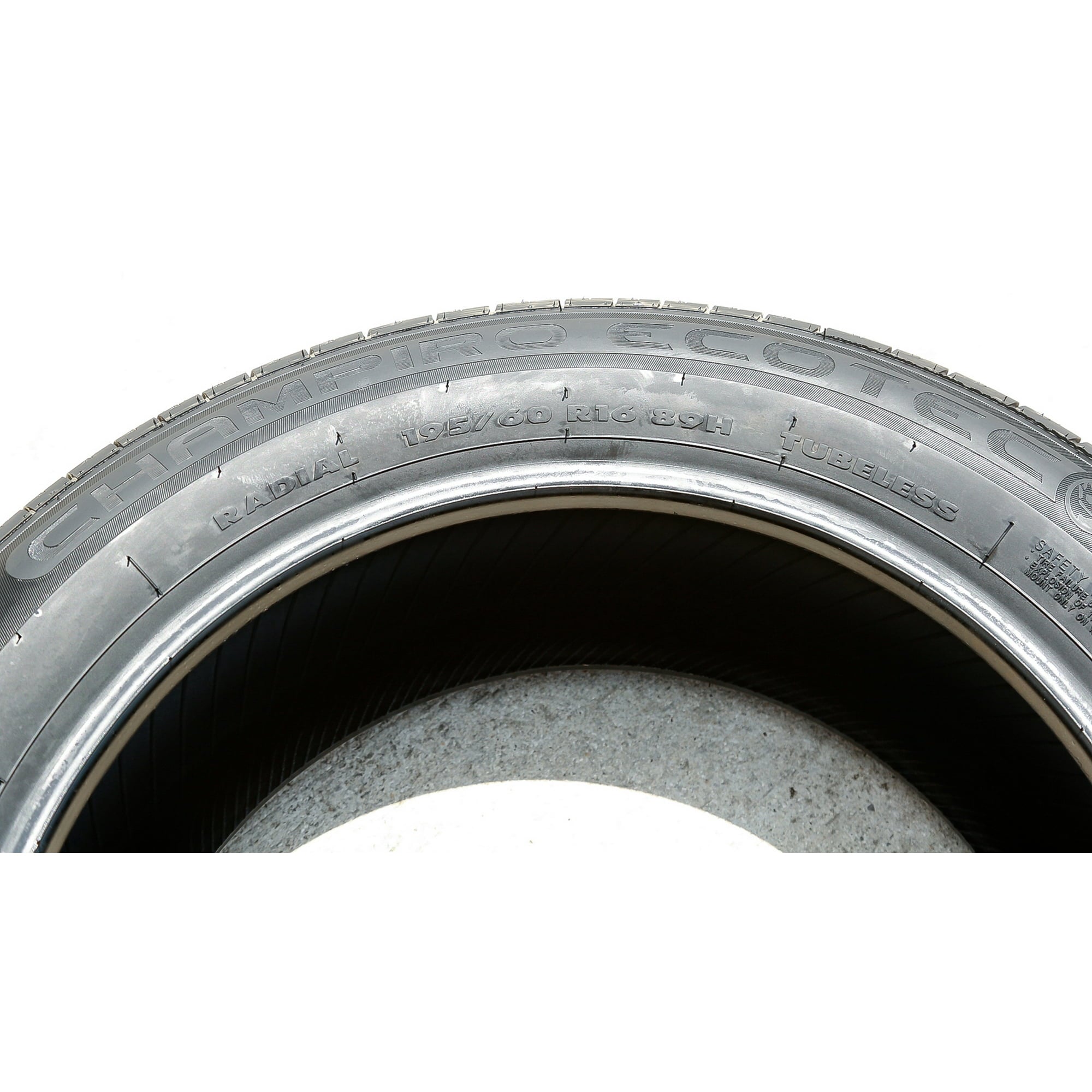 Tire GT Radial Champiro Ecotec 195/60R16 89H AS A/S All Season Fits: 2008-14 Scion xD Base