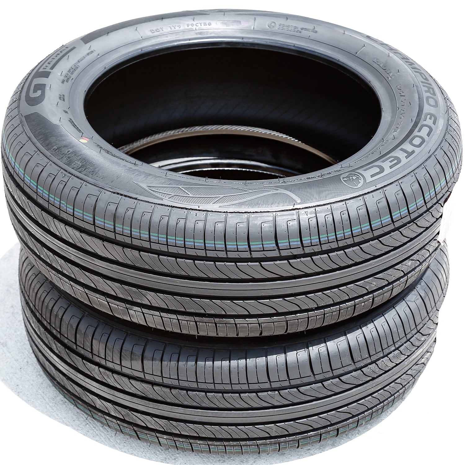 Tire GT Radial Champiro Ecotec 195/60R16 89H AS A/S All Season Fits: 2008-14 Scion xD Base