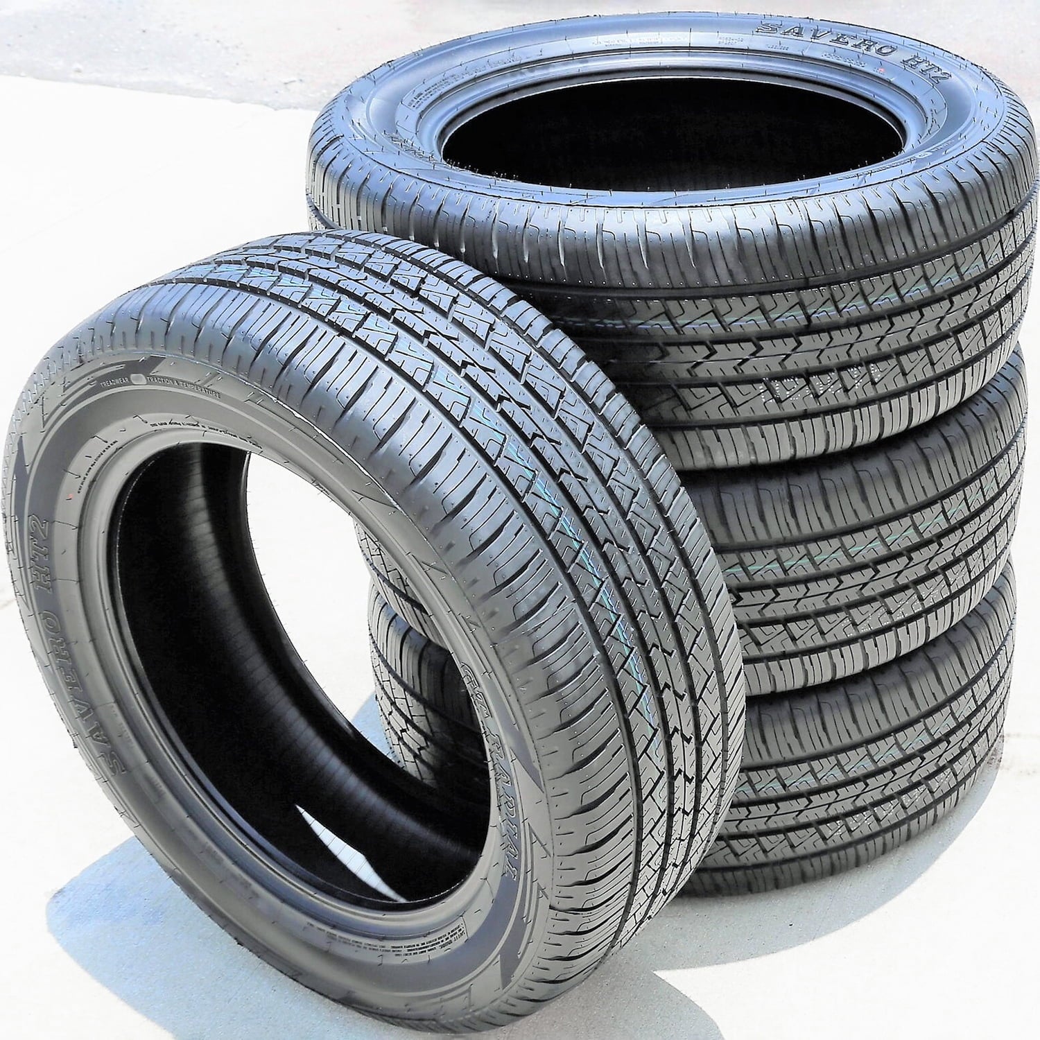 GT Radial Savero HT2 245/60R18 104T A/S Fits: 2011-19 Ford Explorer XLT, 2014-19 Toyota Highlander LE Plus