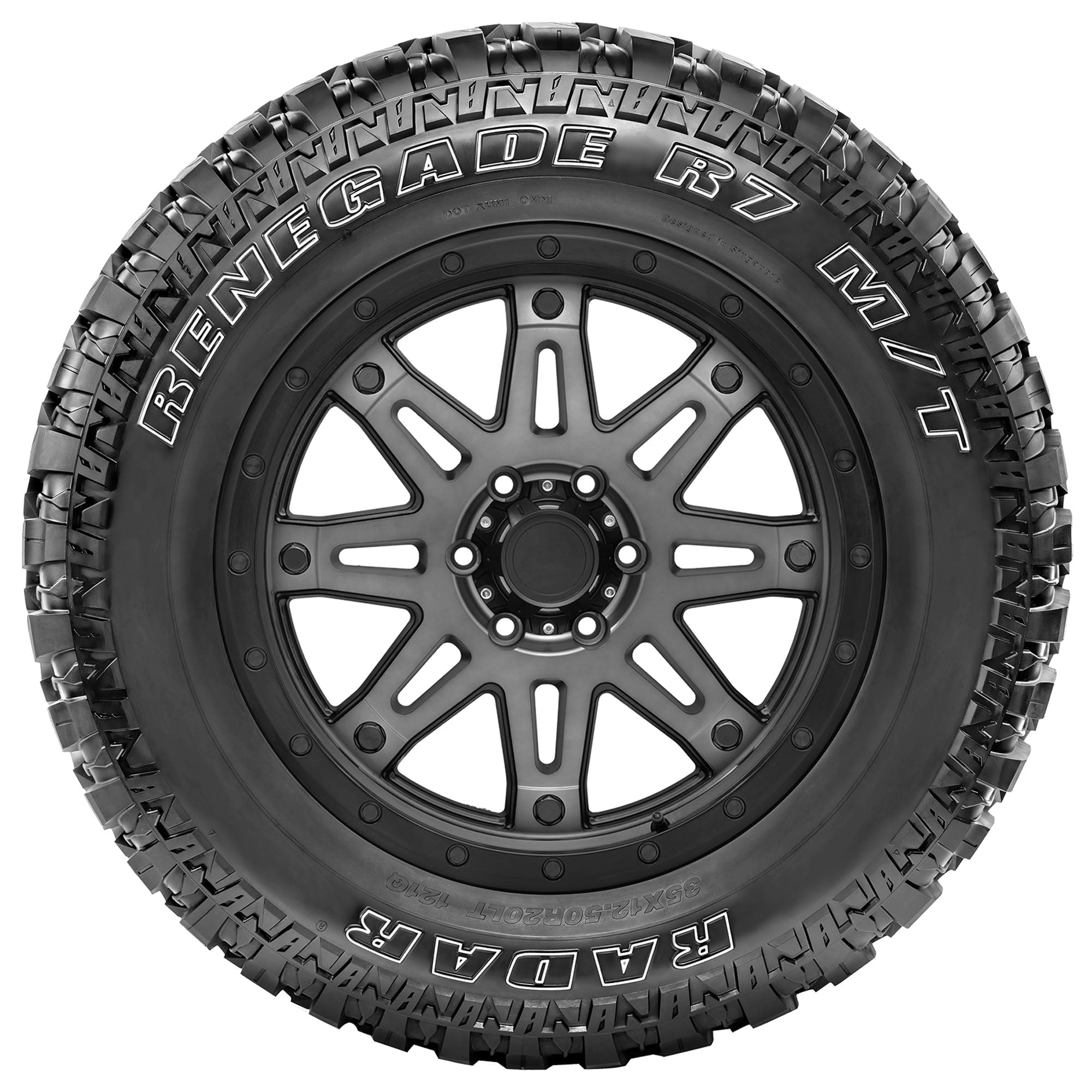 Radar Renegade R7 M/T Mud Terrain LT33X12.50R18 122Q F Light Truck Tire