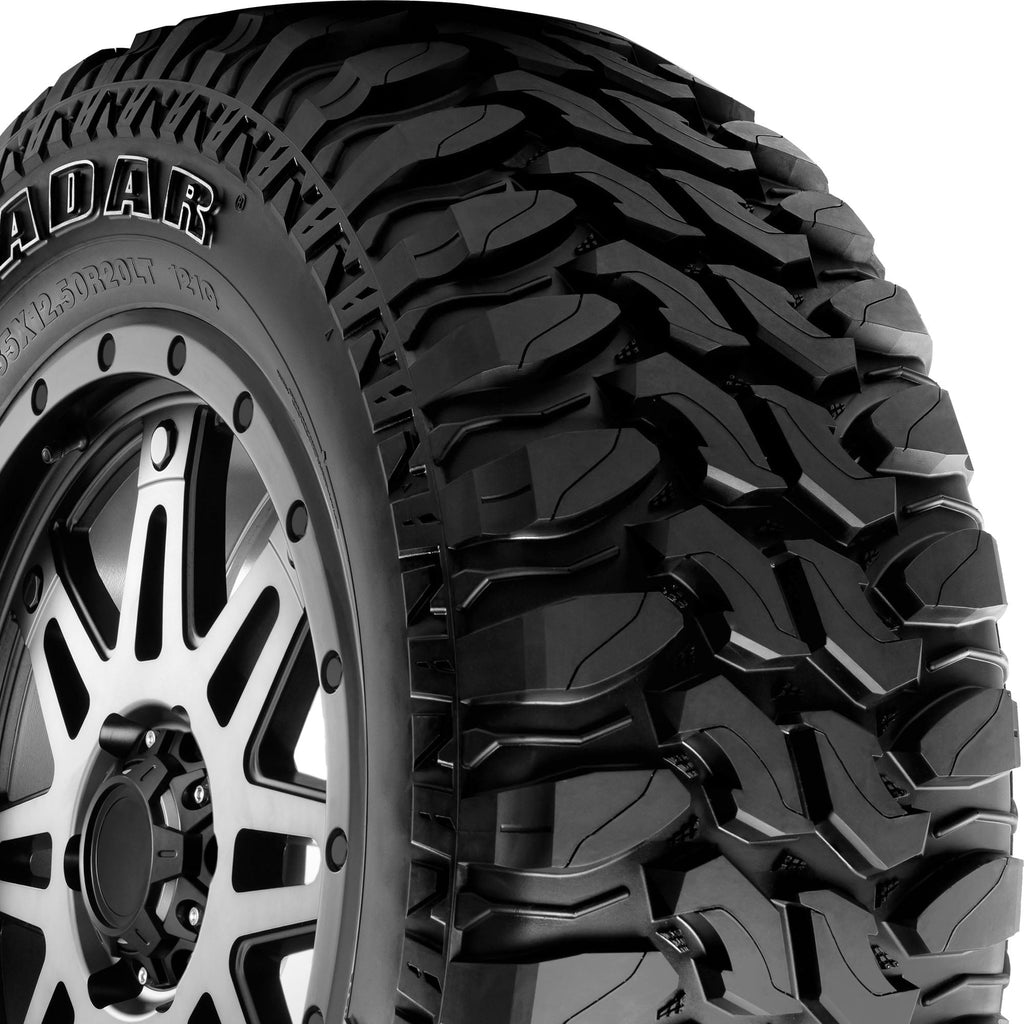 Radar Renegade R7 M/T Mud Terrain LT33X12.50R18 122Q F Light Truck Tire