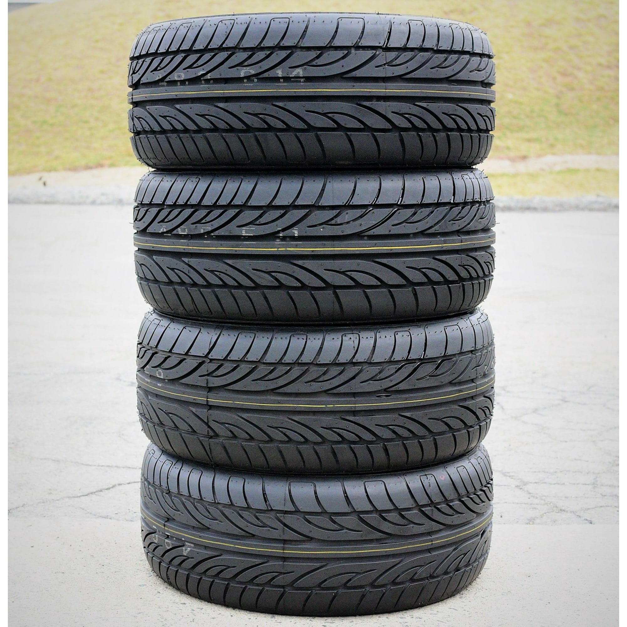 Pair of 2 (TWO) Forceum Hena 225/55ZR16 99W XL A/S High Performance Tires Fits: 2013-16 Mercedes-Benz E350 Base, 2000-04 Ford Mustang Base