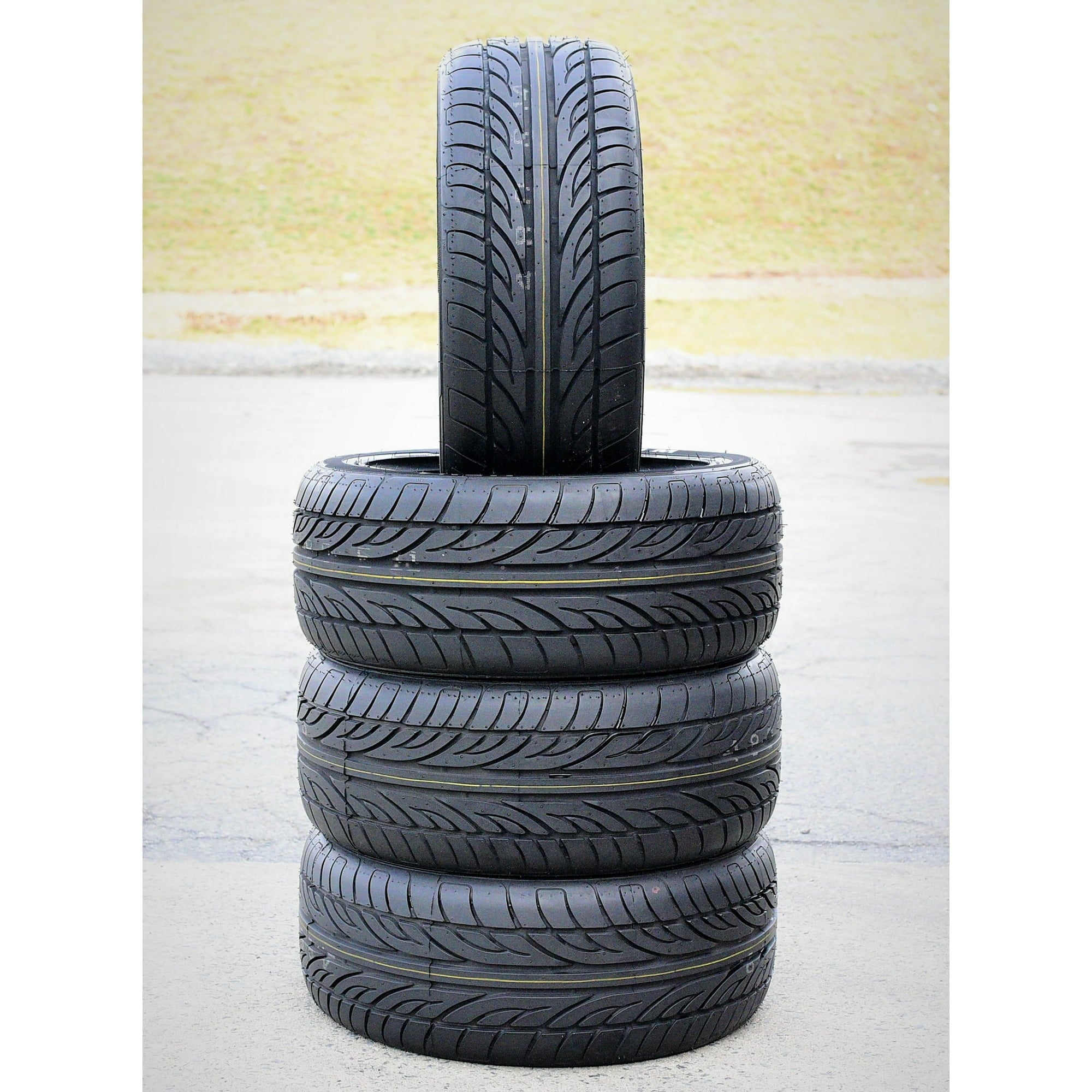Pair of 2 (TWO) Forceum Hena 225/55ZR16 99W XL A/S High Performance Tires Fits: 2013-16 Mercedes-Benz E350 Base, 2000-04 Ford Mustang Base