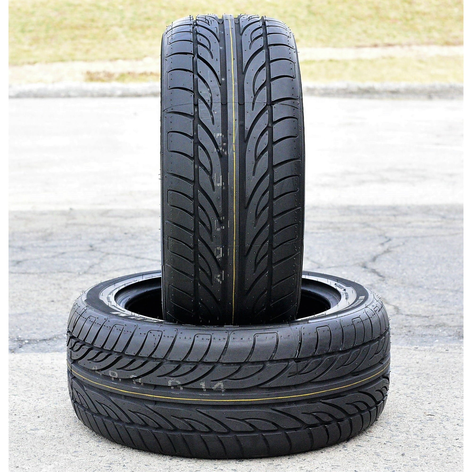 Pair of 2 (TWO) Forceum Hena 225/55ZR16 99W XL A/S High Performance Tires Fits: 2013-16 Mercedes-Benz E350 Base, 2000-04 Ford Mustang Base