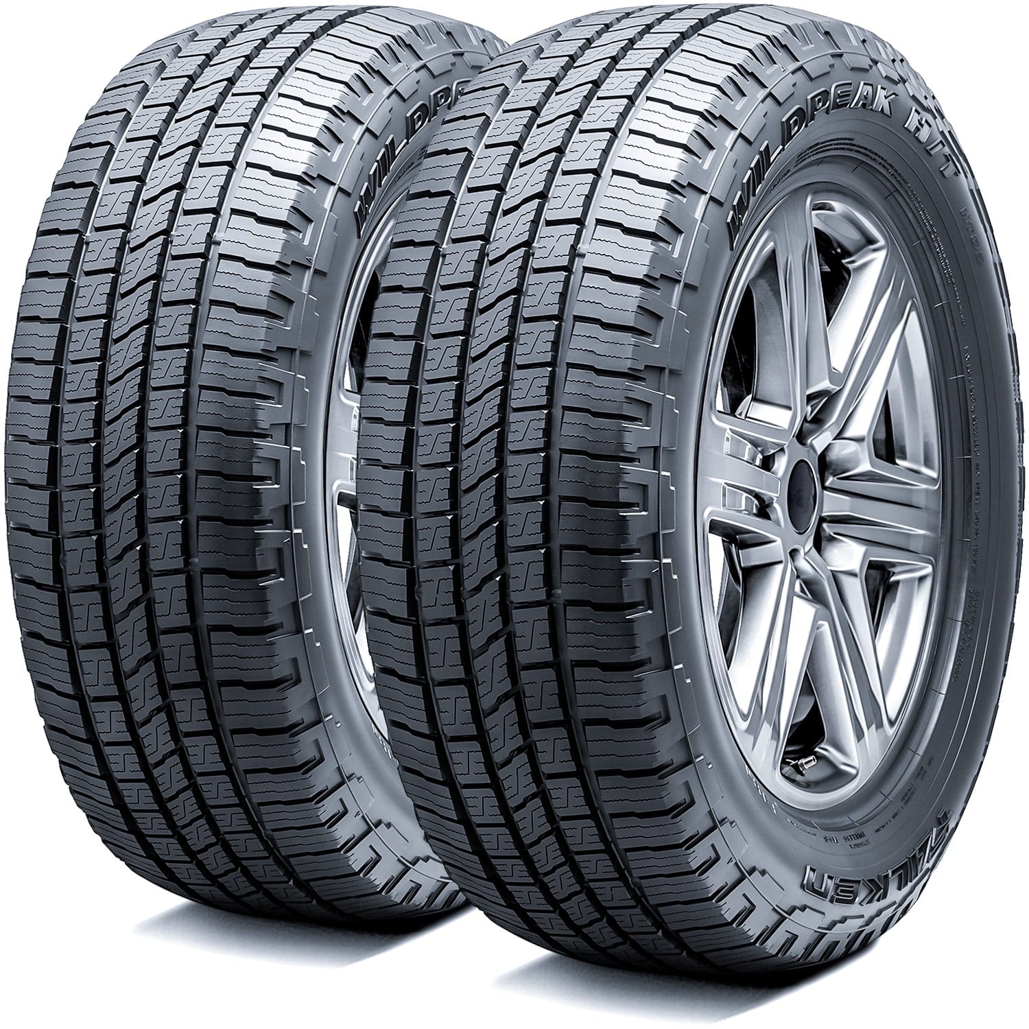 Falken Wildpeak H/T02 LT245/75R17/10 121/118S BW All Season Tire Fits: 2014-15 Jeep Wrangler Sport, 2021 Jeep Wrangler Unlimited Islander