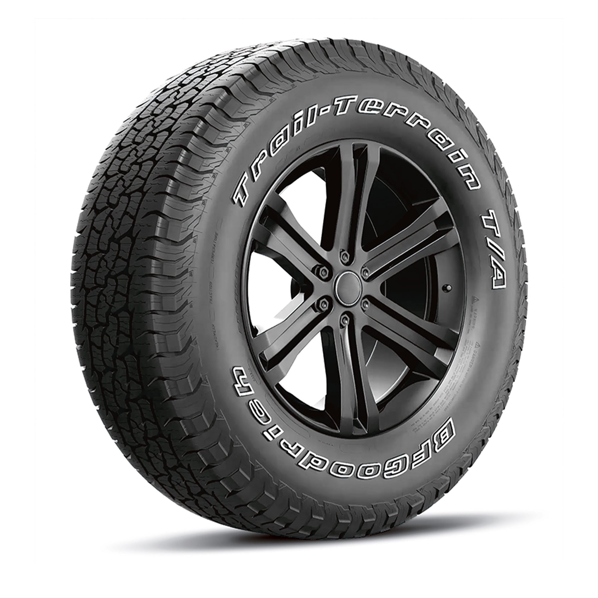 BFGoodrich Trail-Terrain T/A All-Season 225/55R18/XL 102H Tire Fits: 2019 Subaru Crosstrek Hybrid, 2018 Subaru Crosstrek Base