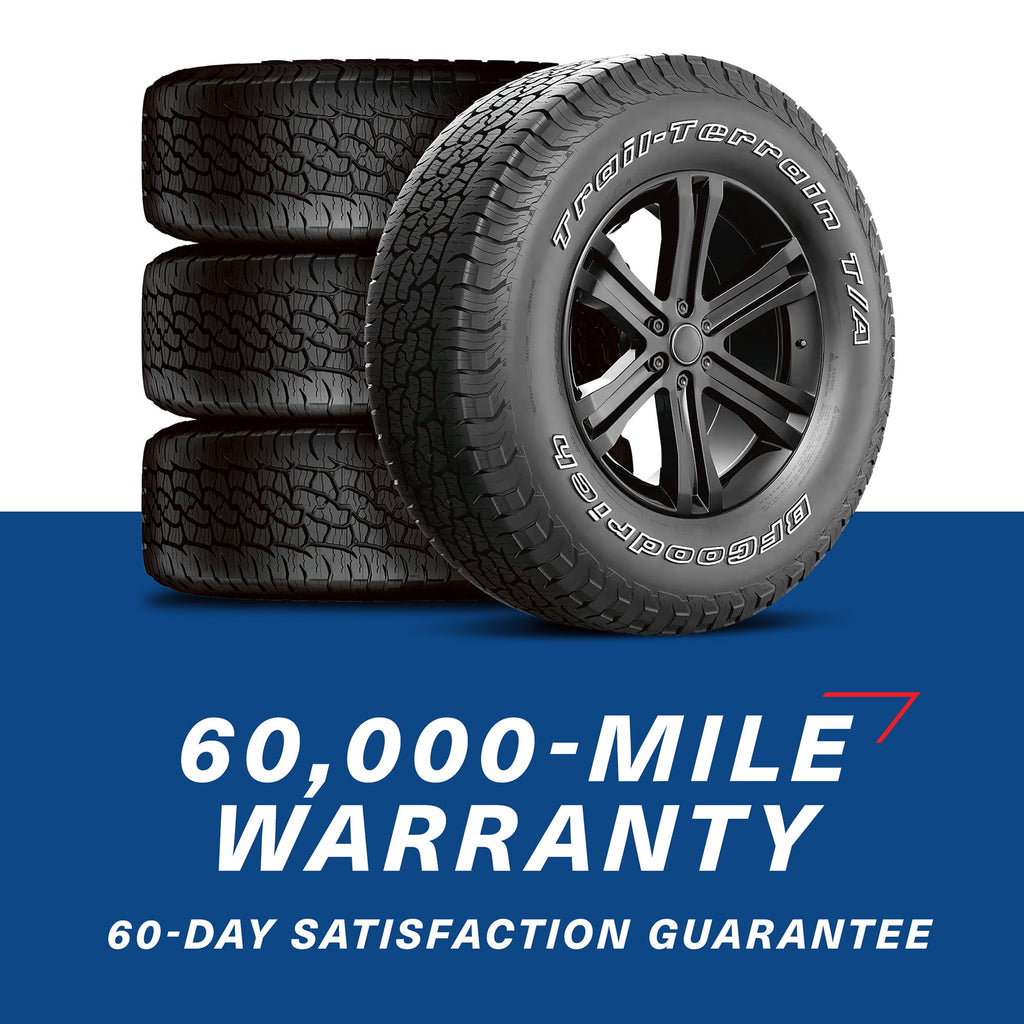 BFGoodrich Trail-Terrain T/A All-Season 225/55R18/XL 102H Tire Fits: 2019 Subaru Crosstrek Hybrid, 2018 Subaru Crosstrek Base