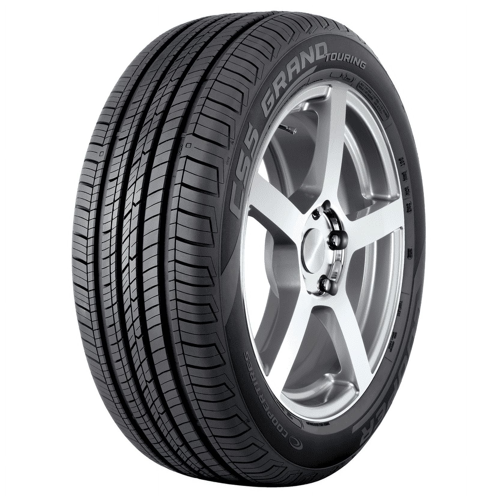 Cooper CS5 Grand Touring All-Season 215/65R16 98T Tire Fits: 2011 Toyota Sienna LE, 2005-07 Dodge Grand Caravan SXT