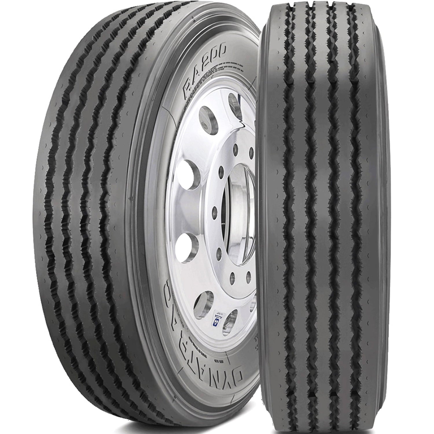 1 255/70R22.5/16 Dynatrac RA200 140N tire.
