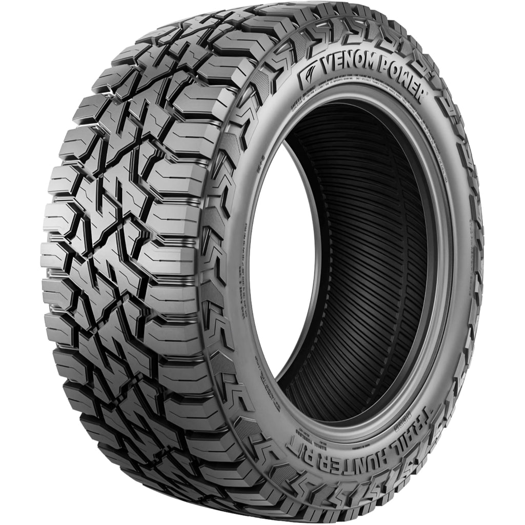 Venom Power Trail Hunter R/T 33X12.50R17 120Q E 10 Ply Rugged Terrain Light Truck Tire