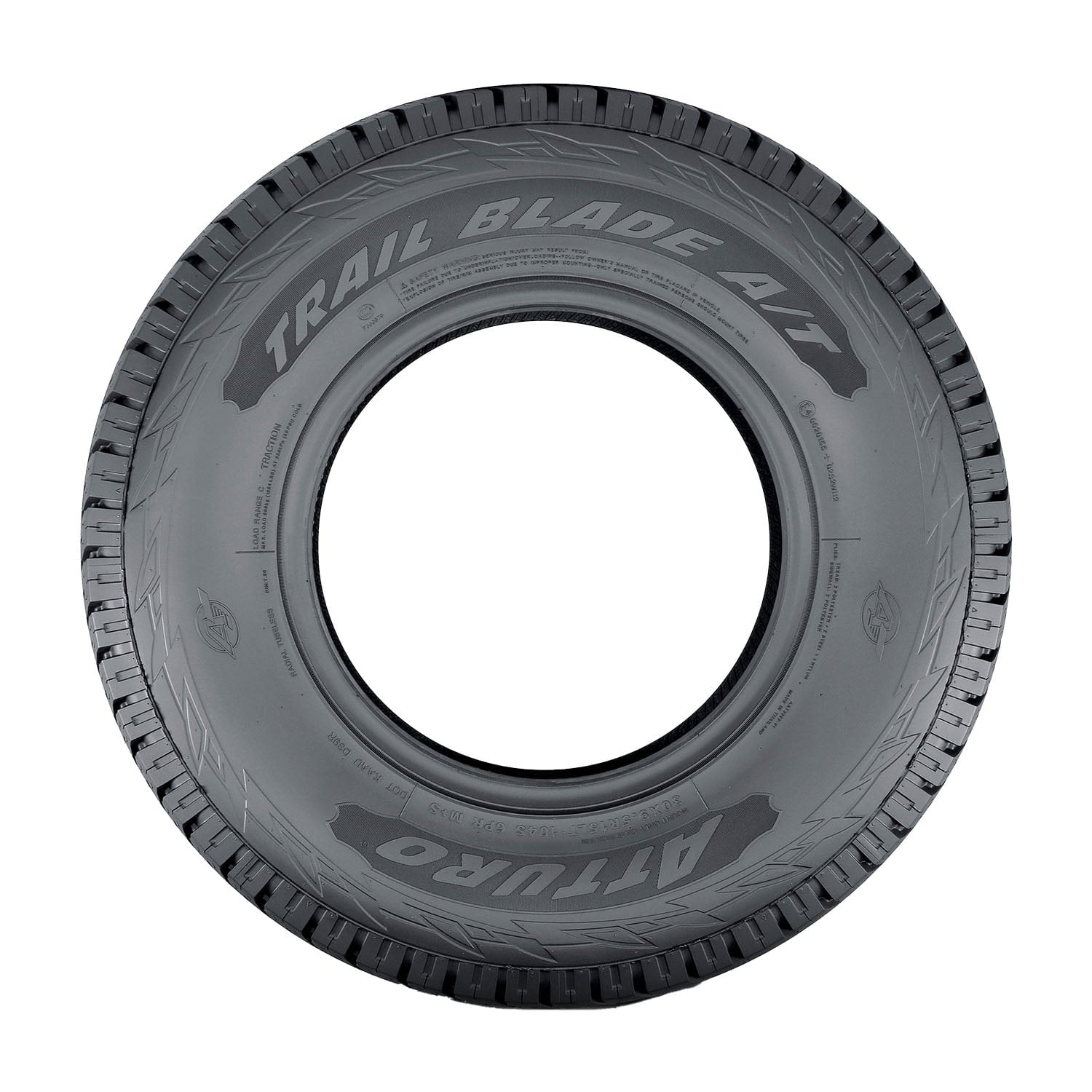 Atturo Trail Blade A/T All Terrain LT245/75R17 121/118S E Light Truck Tire