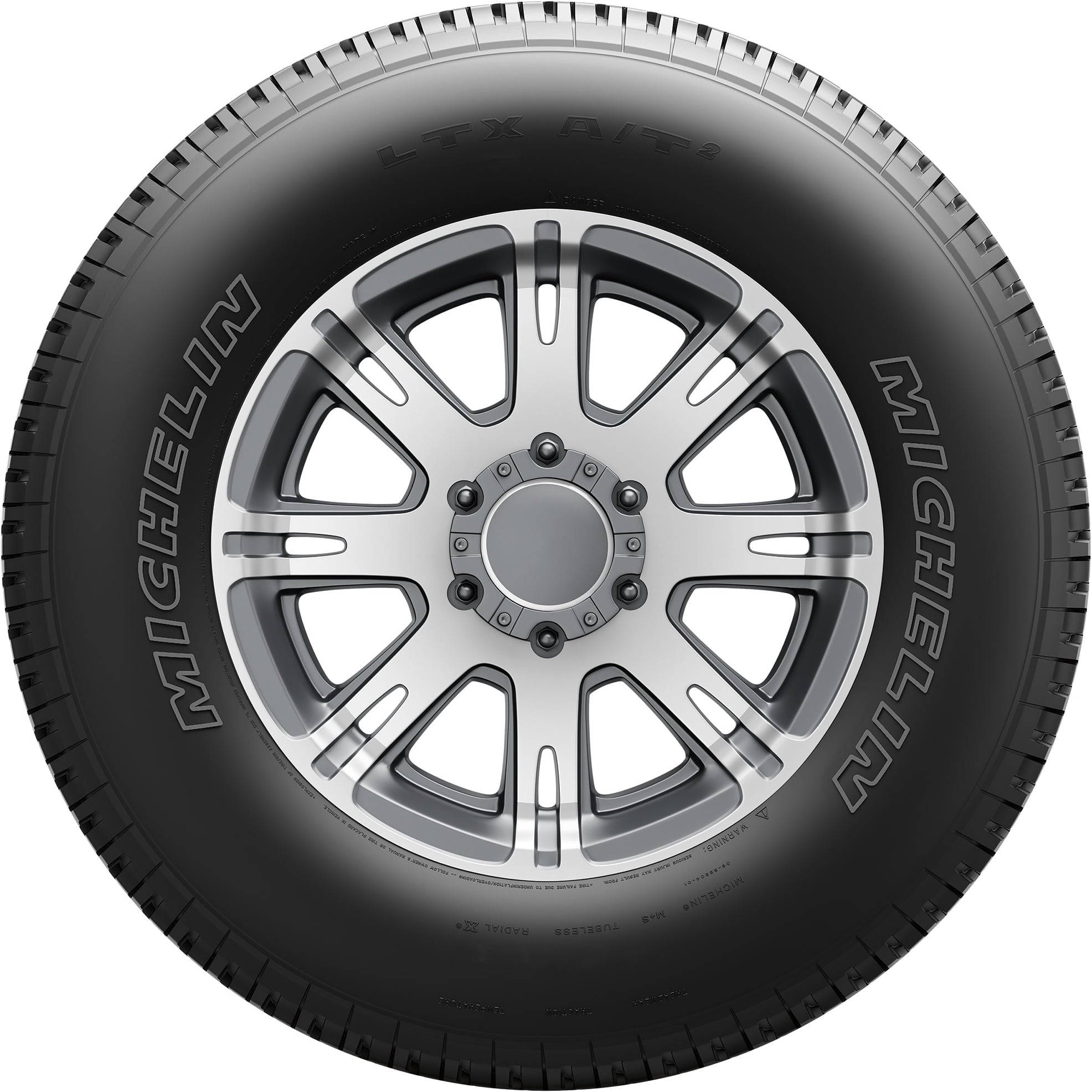 Michelin LTX A/T2 All-Season P275/65R18 114T Tire Fits: 2019-23 Chevrolet Silverado 1500 LT Trail Boss, 2004-14 Ford F-150 FX4