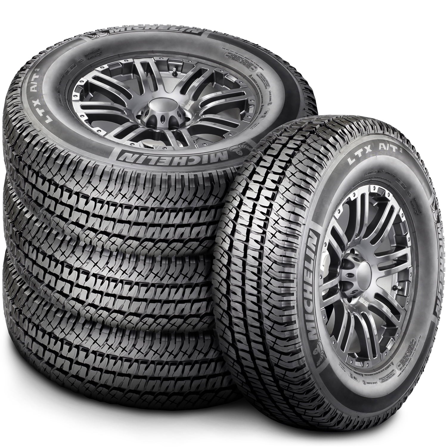 Michelin LTX A/T2 All-Season P275/65R18 114T Tire Fits: 2019-23 Chevrolet Silverado 1500 LT Trail Boss, 2004-14 Ford F-150 FX4