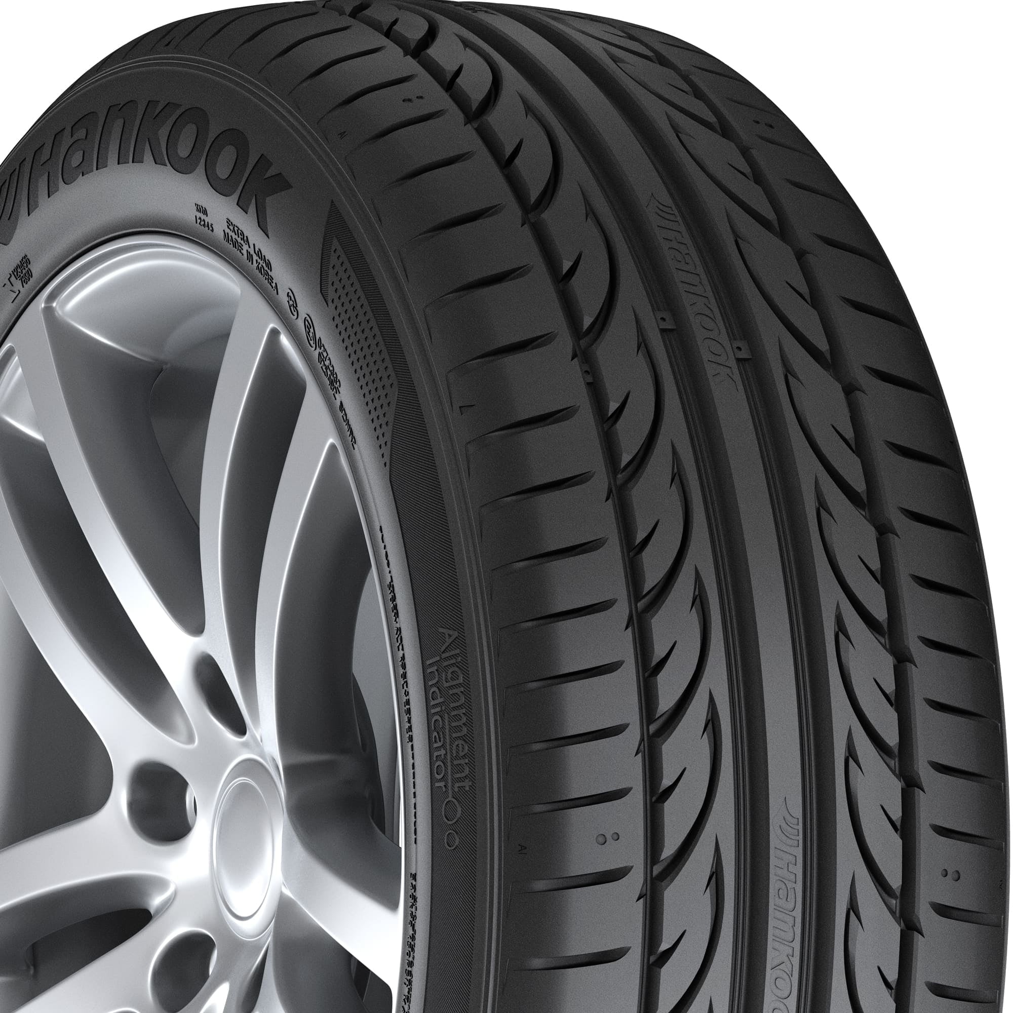 Hankook Ventus V12 EVO2 K120 Summer Performance Tire - 265/40R18 101Y