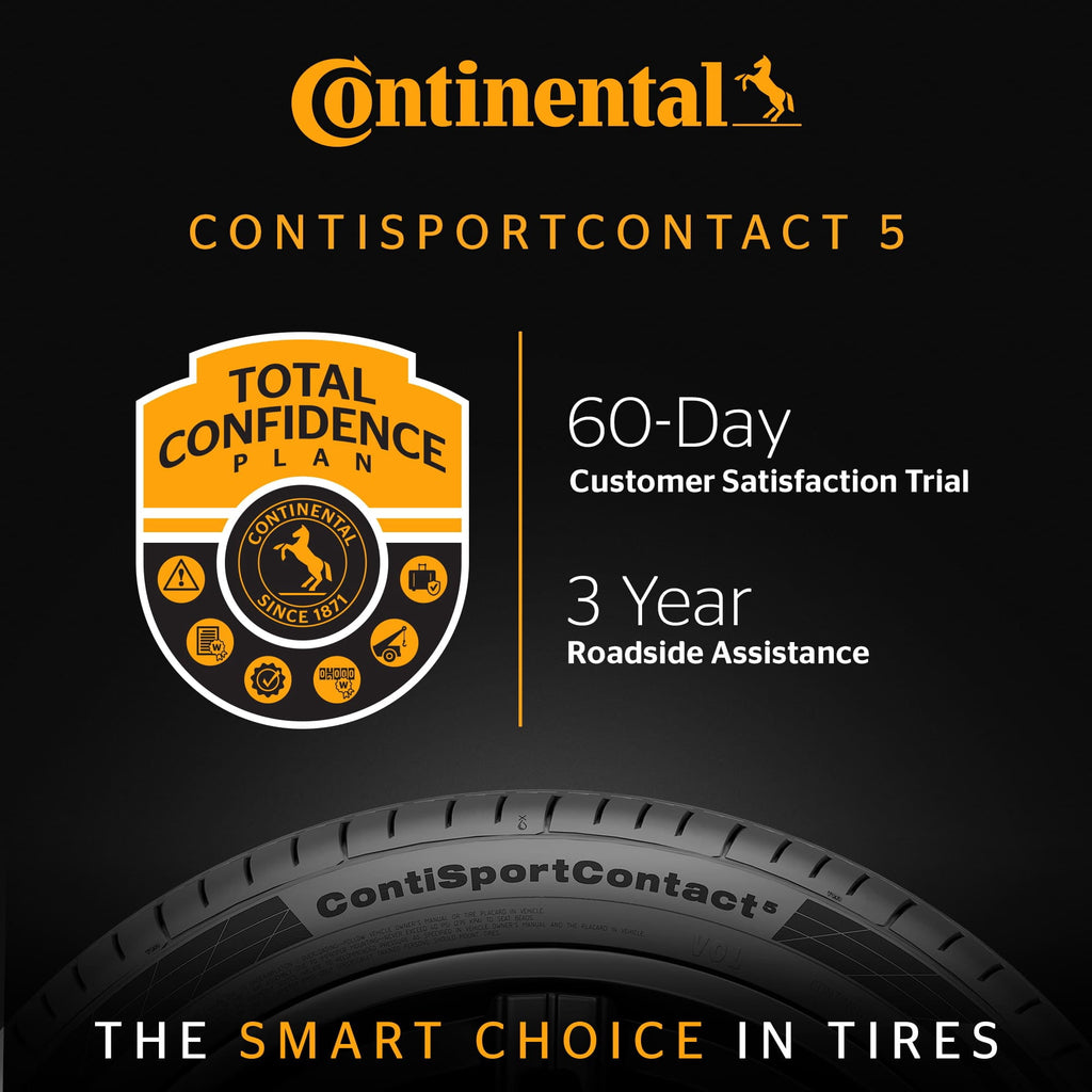 Continental ContiSportContact 5 UHP Summer 255/55R18 105W Passenger Tire
