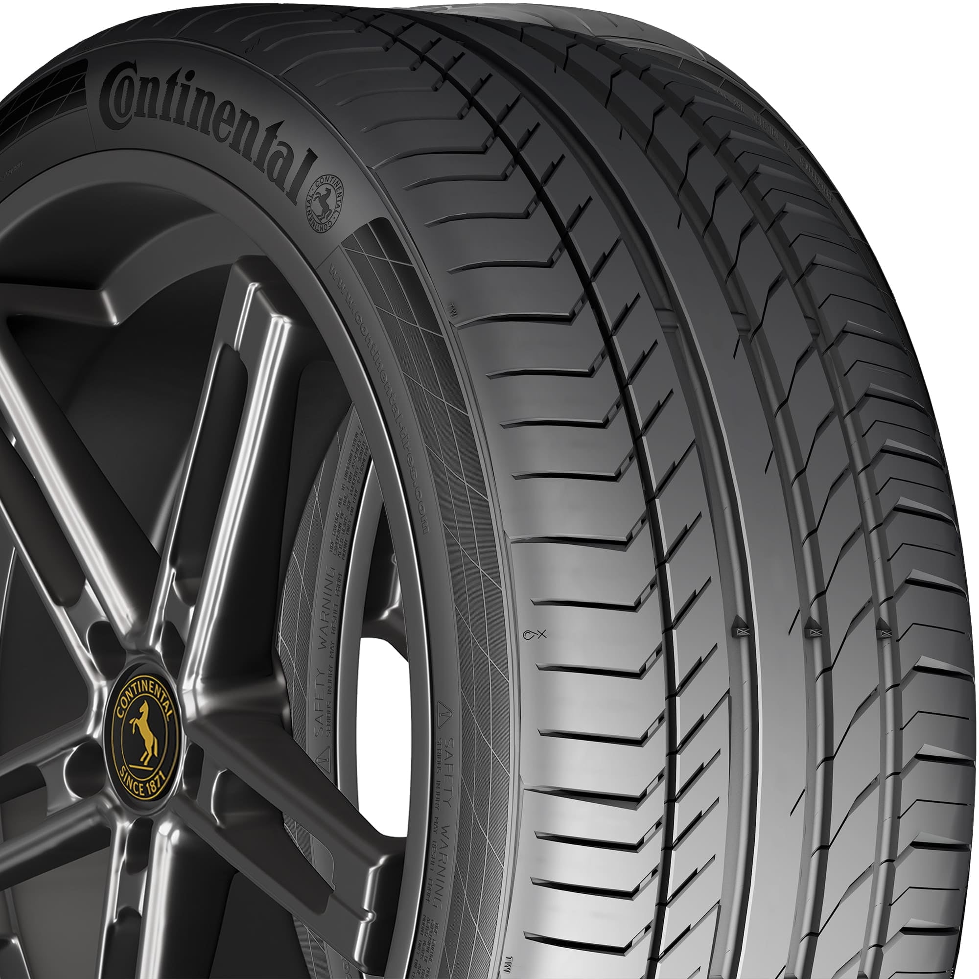 Continental ContiSportContact 5 Summer 255/40R21 102Y XL Passenger Tire
