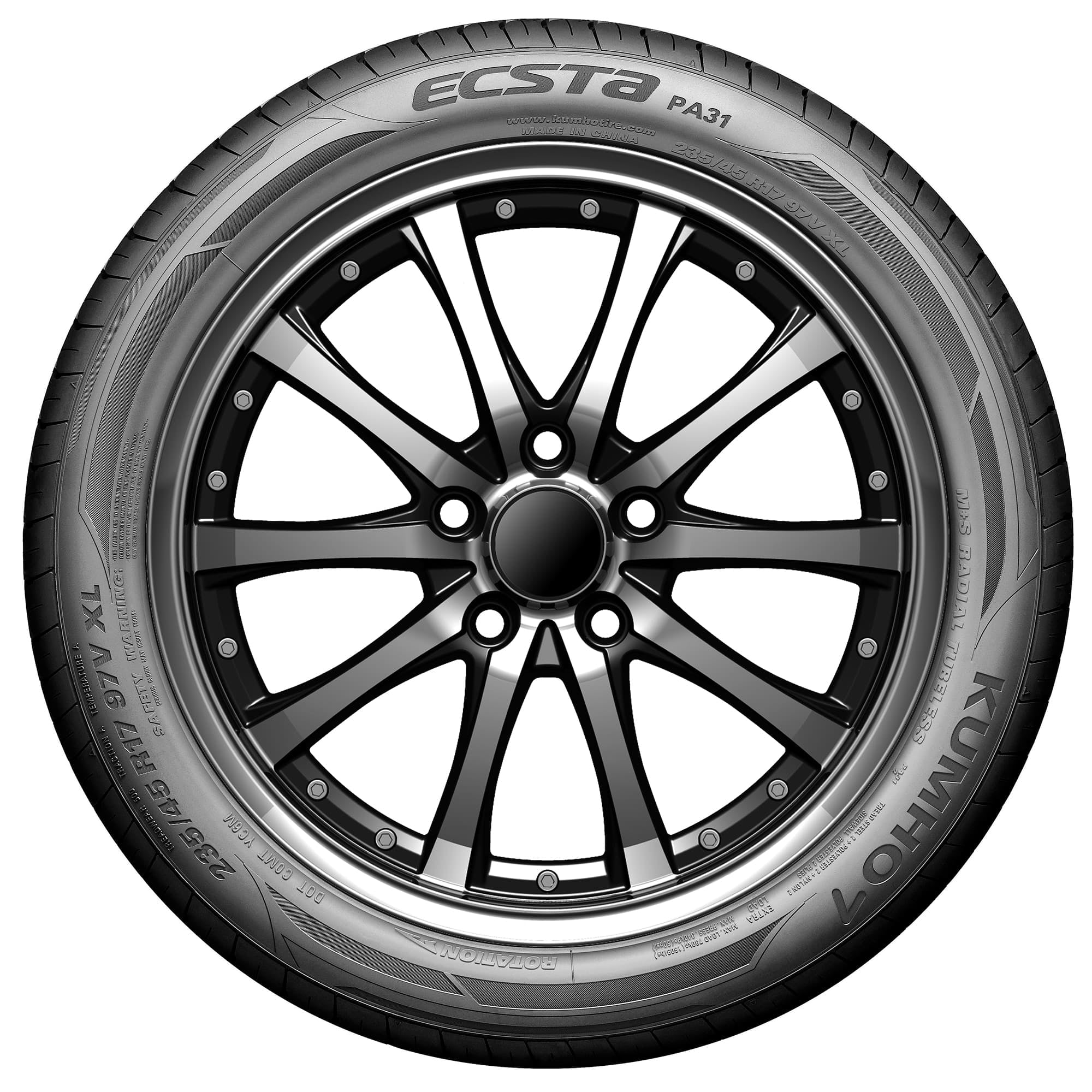 Kumho Tire Kumho Ecsta PA31 UHP 195/50R15 82V Passenger Tire