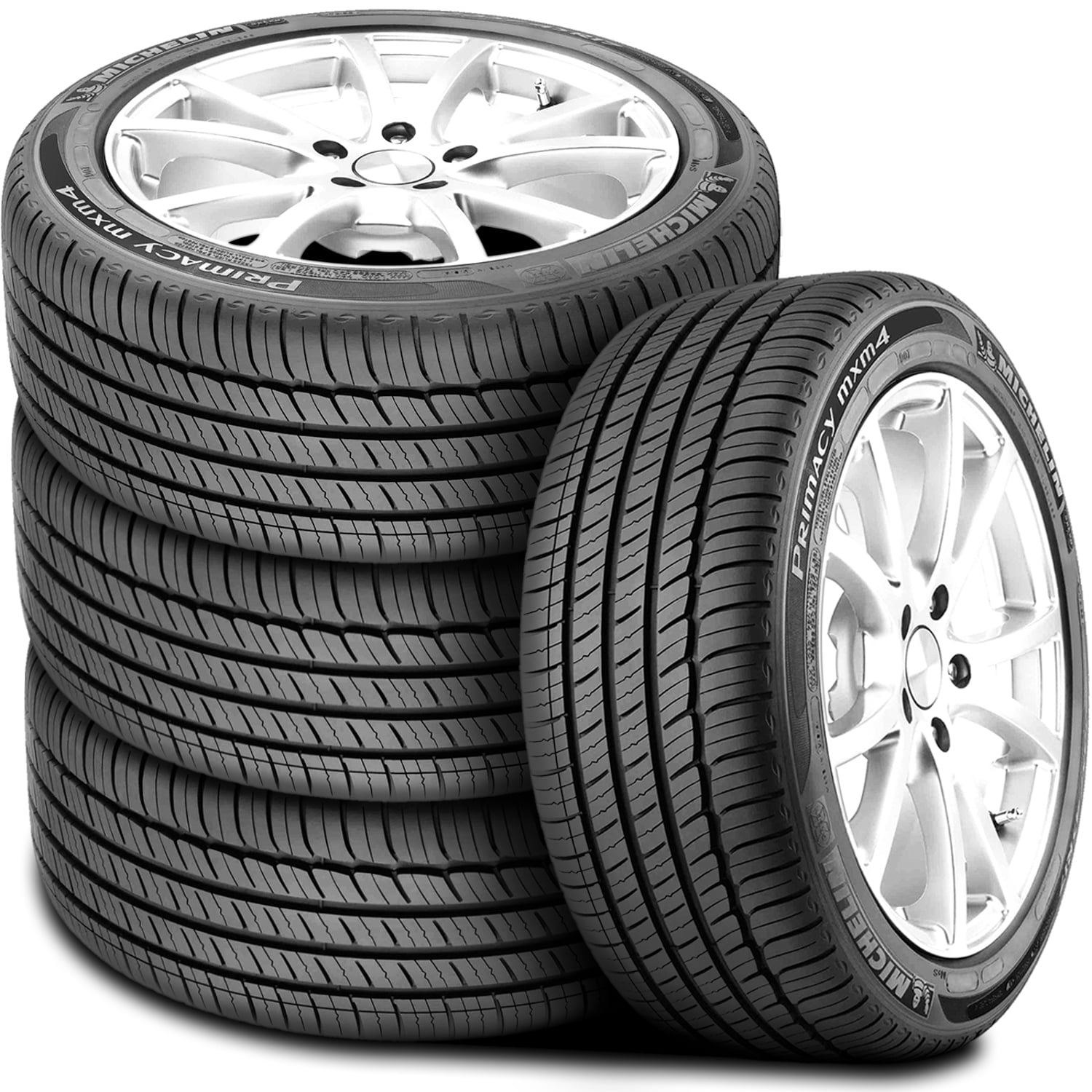 Michelin Primacy MXM4 All-Season 245/45R18 96V Tire Fits: 2016-23 Chevrolet Malibu LT, 2009-14 Acura TL SH-AWD