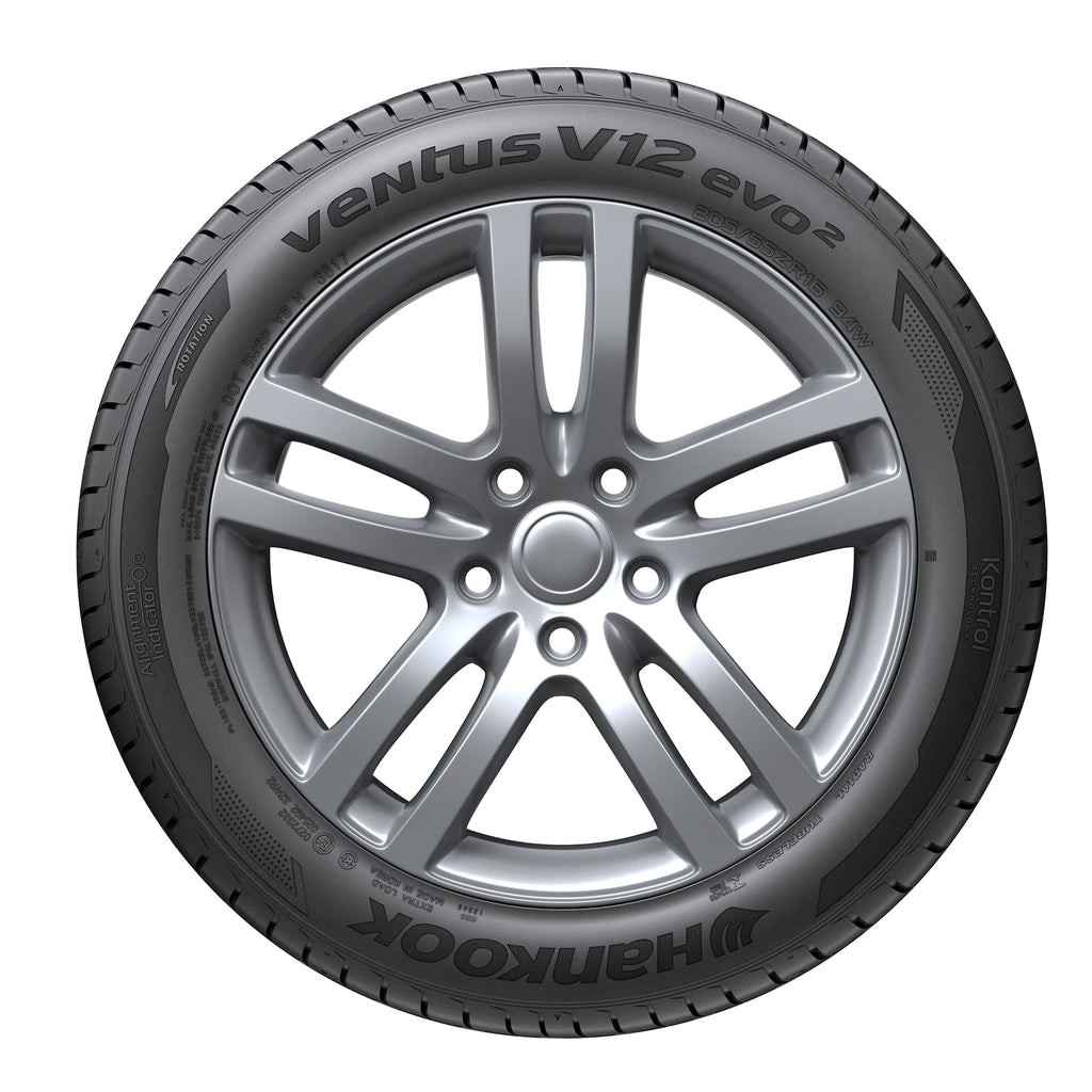 Hankook Ventus V12 EVO2 K120 Summer Performance Tire - 265/35R19 98Y