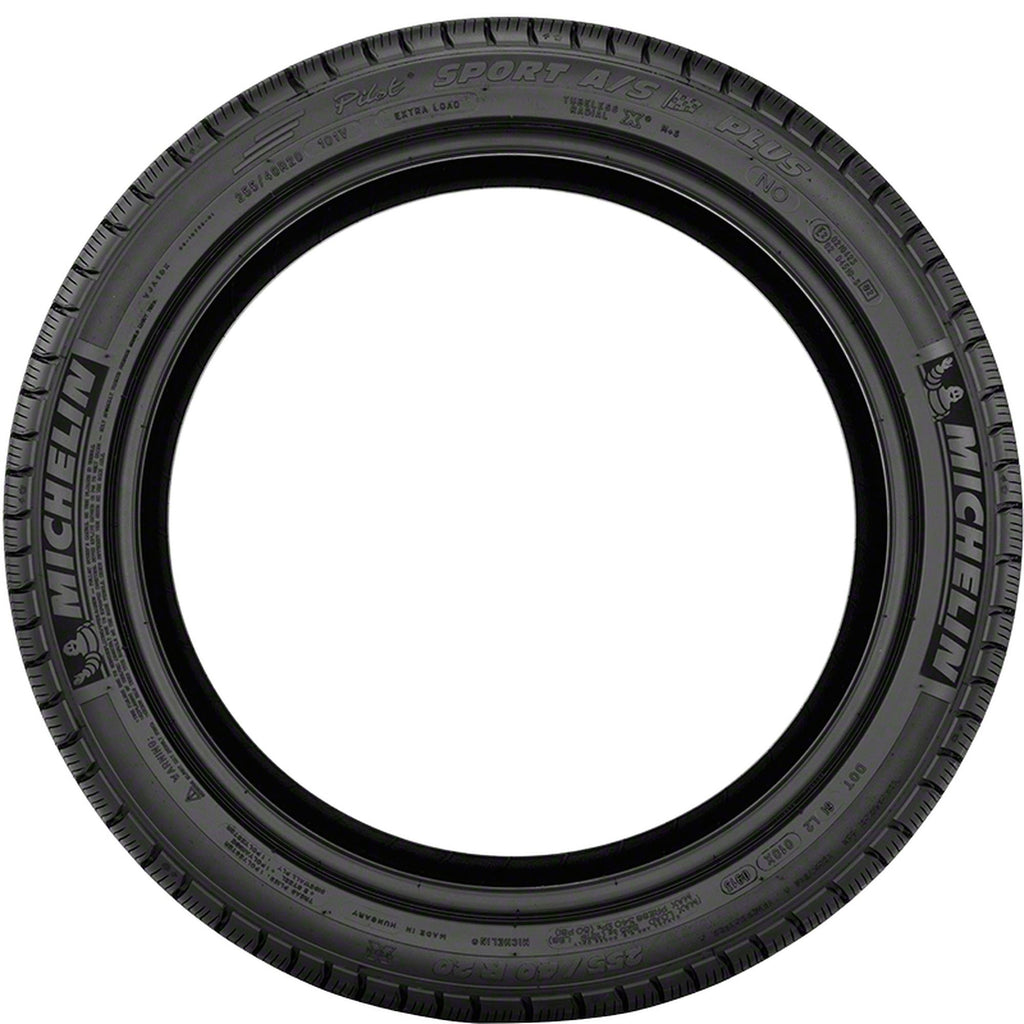Michelin Pilot Sport A/S Plus 255/40R20 101 V Tire Fits: 2022-23 Volkswagen Tiguan Highline R-Line, 2017-18 Volkswagen Tiguan Highline