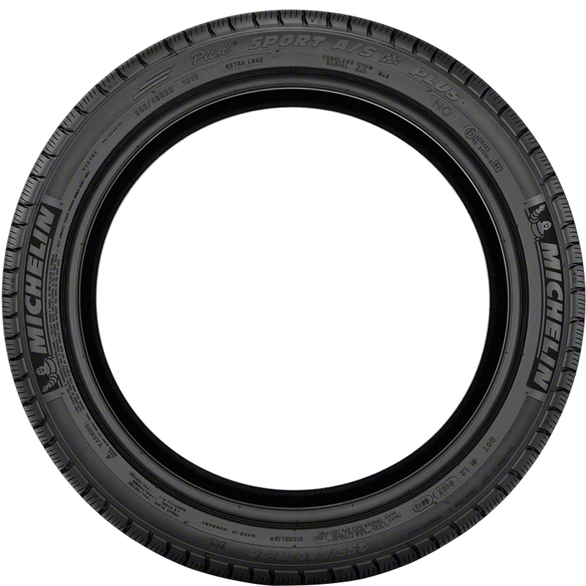 Michelin Pilot Sport A/S Plus 255/40R20 101 V Tire Fits: 2022-23 Volkswagen Tiguan Highline R-Line, 2017-18 Volkswagen Tiguan Highline