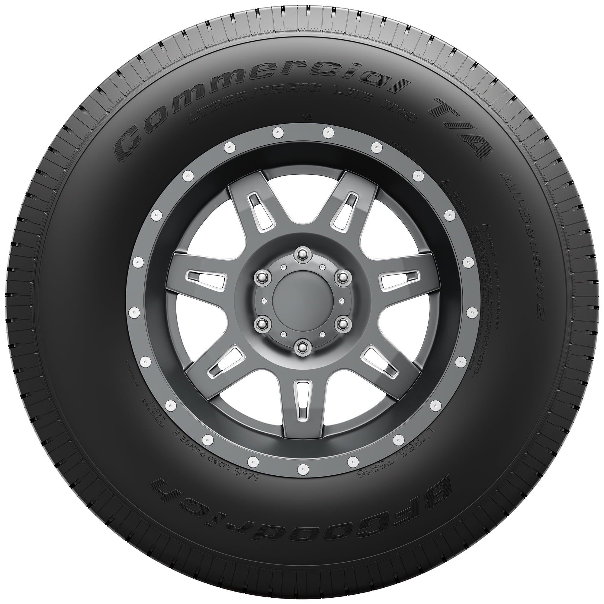 BFGoodrich Commercial T/A All-Season 2 All-Season LT235/85R16/E 120/116R Tire