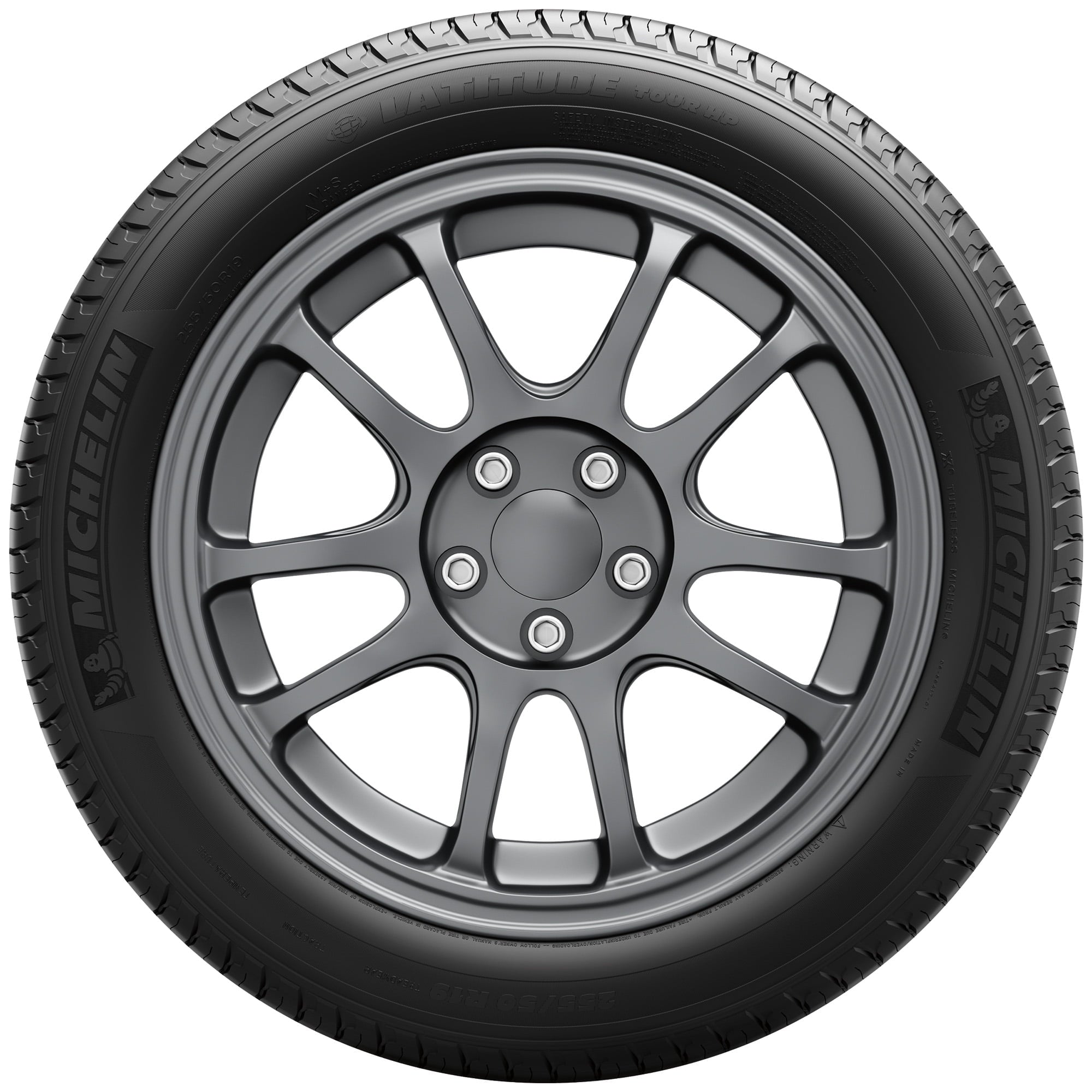 Michelin Latitude Tour HP All-Season 255/50R19 103V Tire Fits: 2010-13 Acura MDX Base, 2017 Volvo XC60 T6 Dynamic