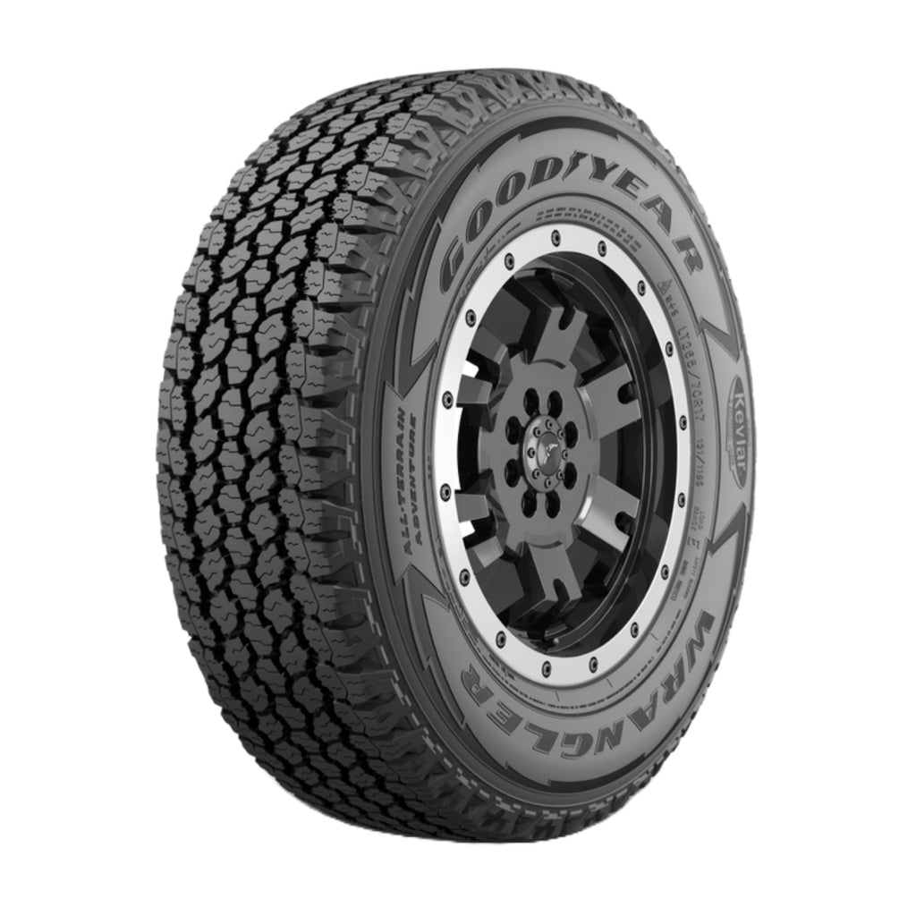Goodyear Wrangler All-Terrain Adventure with Kevlar All Terrain LT265/70R17 121/118S E Light Truck Tire