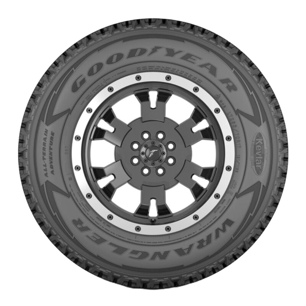 Goodyear Wrangler All-Terrain Adventure with Kevlar All Terrain LT265/70R17 121/118S E Light Truck Tire