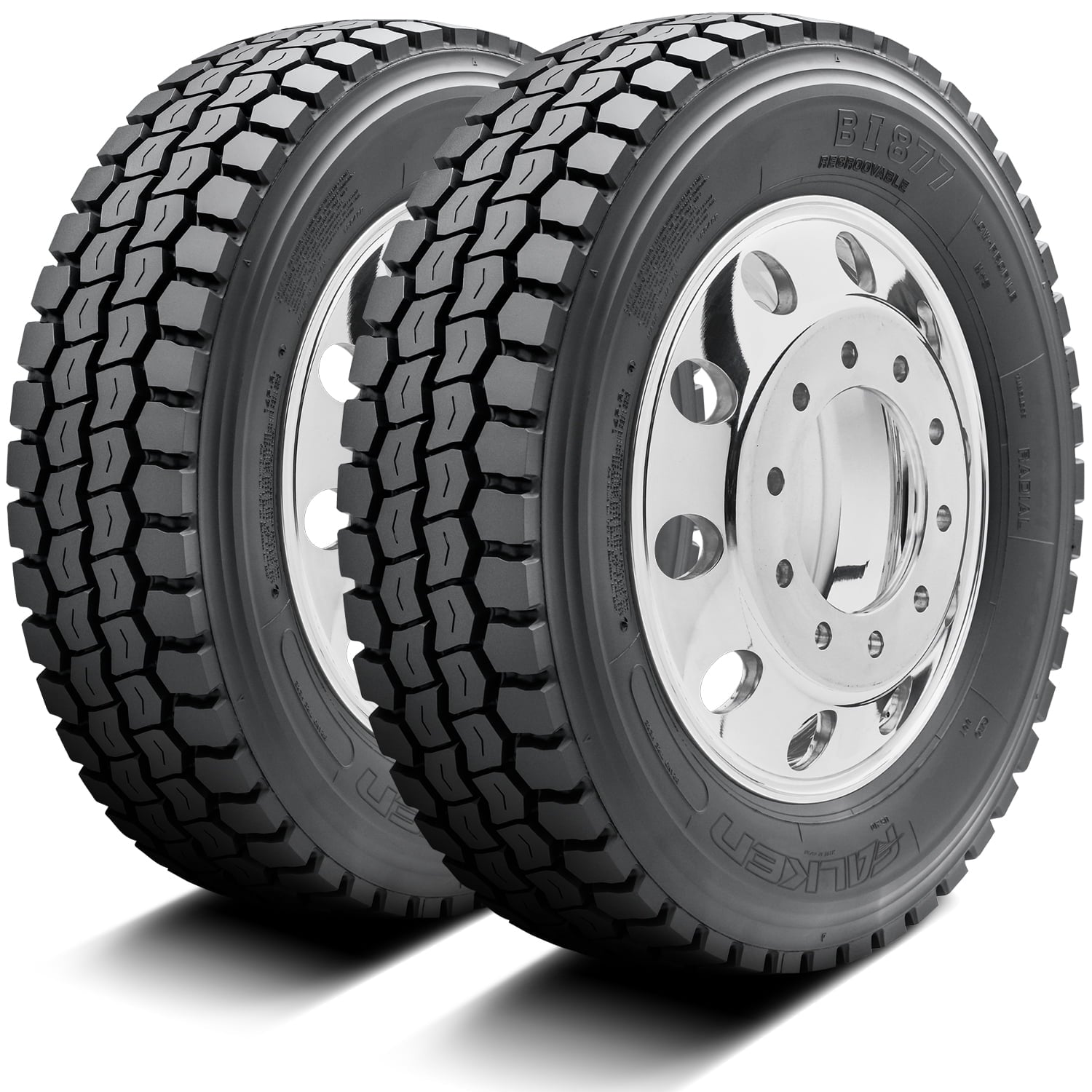 Falken BI-877 225/70R19.5 128/126M G 14 Ply Drive Commercial Tire