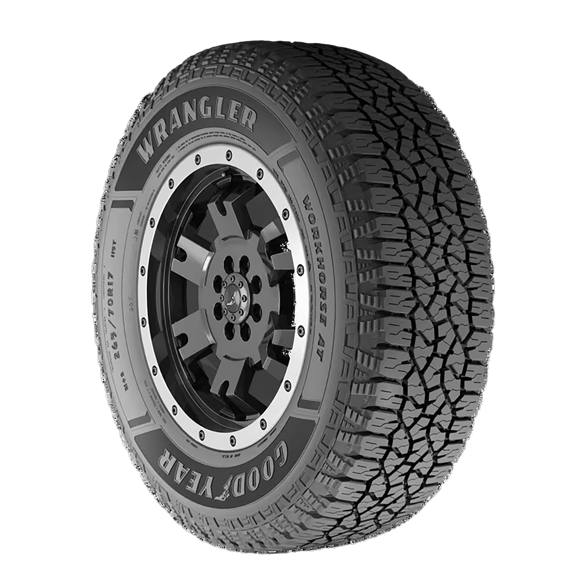 Goodyear Wrangler Workhorse AT All Terrain LT245/70R17 119/116S E Light Truck Tire