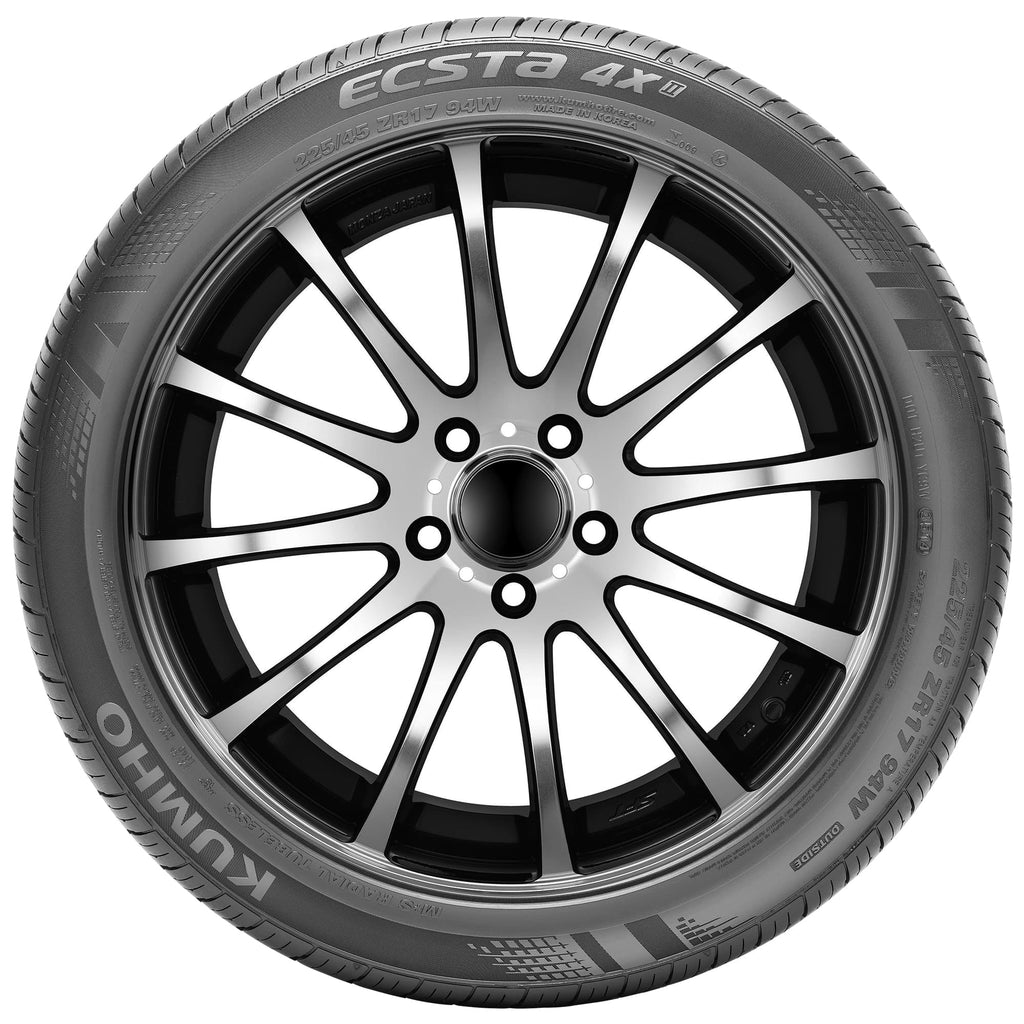 Kumho Tire Kumho Ecsta 4X II KU22 225/50R16 92 W Tire Fits: 2003-04 Pontiac Grand Am SE2, 1999-2002 BMW Z3 Coupe
