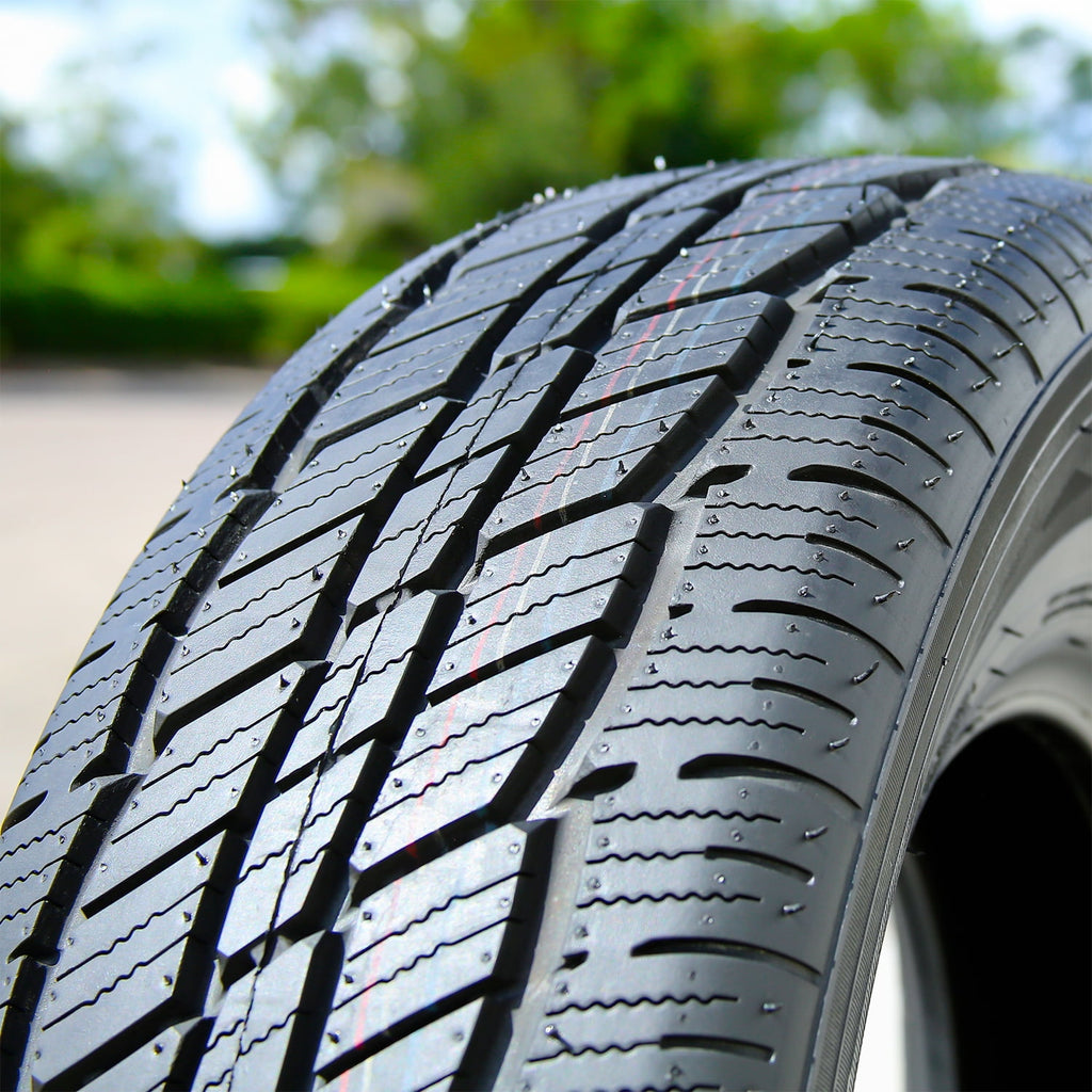 Vee Rubber Taiga H/T 265/70R17 113S A/S All Season Tire Fits: 2014-18 Chevrolet Silverado 1500 WT, 2010-20 GMC Sierra 1500 SLE