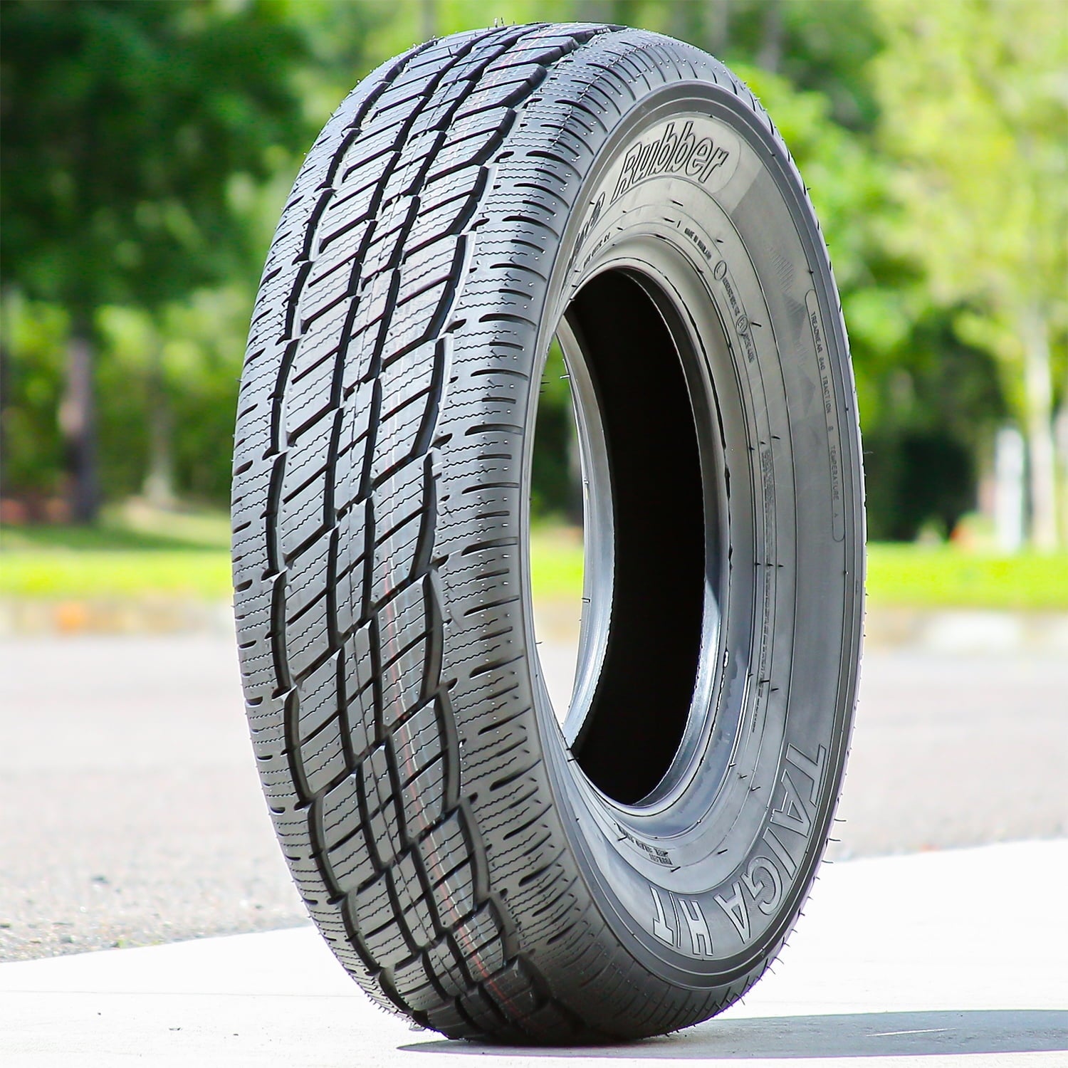 Vee Rubber Taiga H/T 265/70R17 113S A/S All Season Tire Fits: 2014-18 Chevrolet Silverado 1500 WT, 2010-20 GMC Sierra 1500 SLE