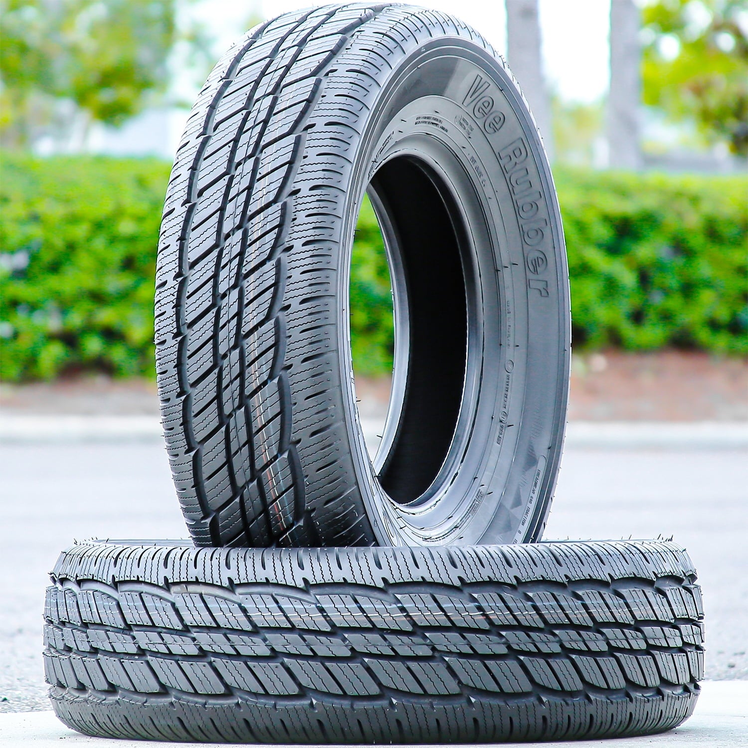 Vee Rubber Taiga H/T 265/70R17 113S A/S All Season Tire Fits: 2014-18 Chevrolet Silverado 1500 WT, 2010-20 GMC Sierra 1500 SLE