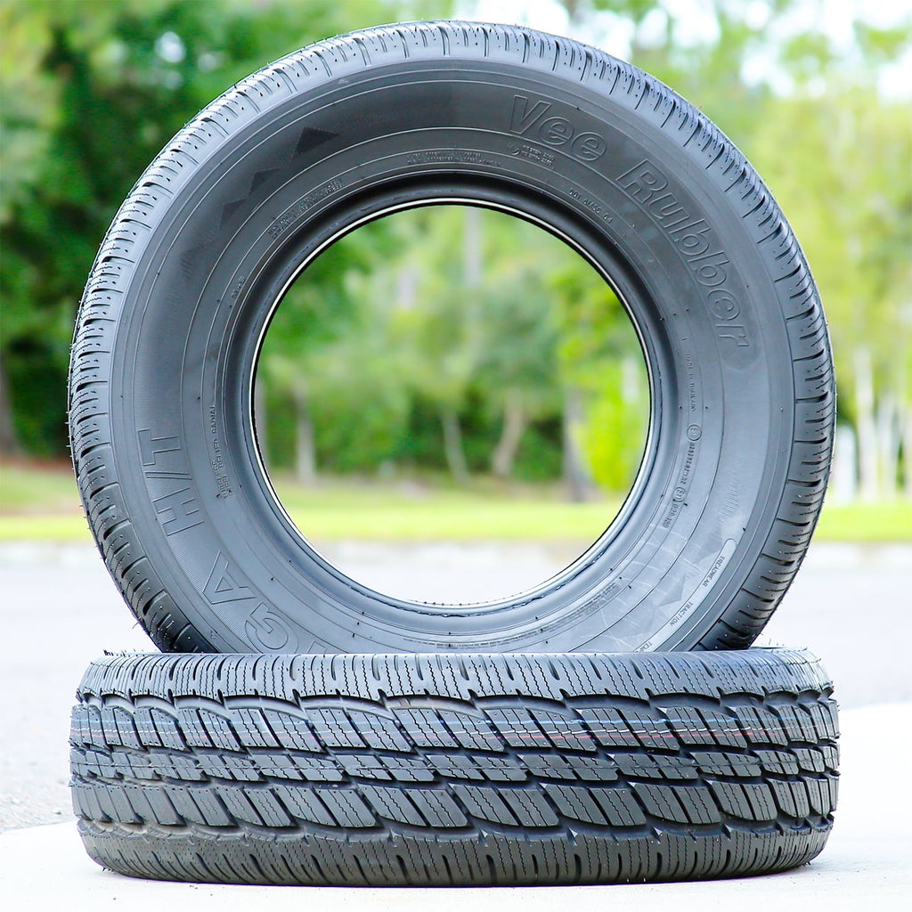 Vee Rubber Taiga H/T 265/70R17 113S A/S All Season Tire Fits: 2014-18 Chevrolet Silverado 1500 WT, 2010-20 GMC Sierra 1500 SLE