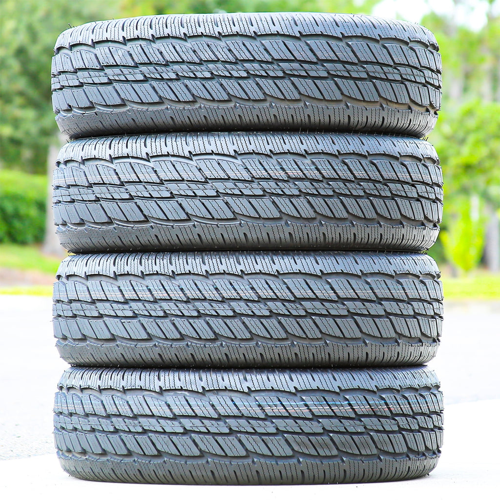 Vee Rubber Taiga H/T 265/70R17 113S A/S All Season Tire Fits: 2014-18 Chevrolet Silverado 1500 WT, 2010-20 GMC Sierra 1500 SLE